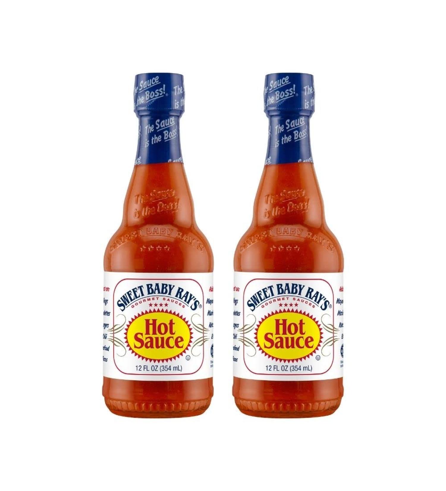 Sweet Baby Ray's Gourmet Hot Sauce 12 Fl Oz - Pack of 2 - Buy Online on GoSupps.com