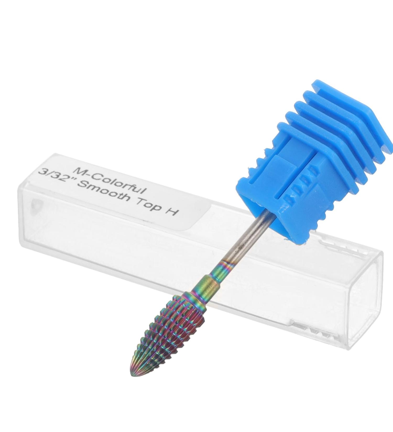 SKISUNO Women Manicure Supplies Manicure Drill Bits Cuticle Pusher Nail Art Polishing Tools Manicure Nail Bits Manicure Accessories Women's Exfoliating Tungsten Steel Nail Drill 5.4x1.2cm Colorful - Buy Online on GoSupps.com