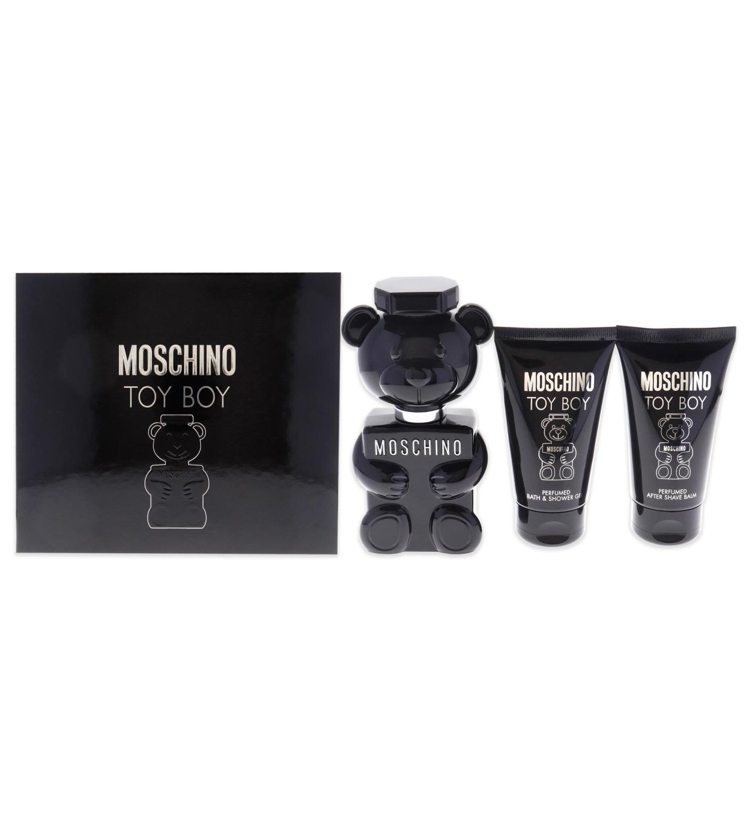Moschino Moschino Toy Boy Men 1.7oz EDP Spray 1.7oz Bath and Shower Gel 1.7oz After Shave Balm 3 Pc Gift Set - Buy Online on GoSupps.com