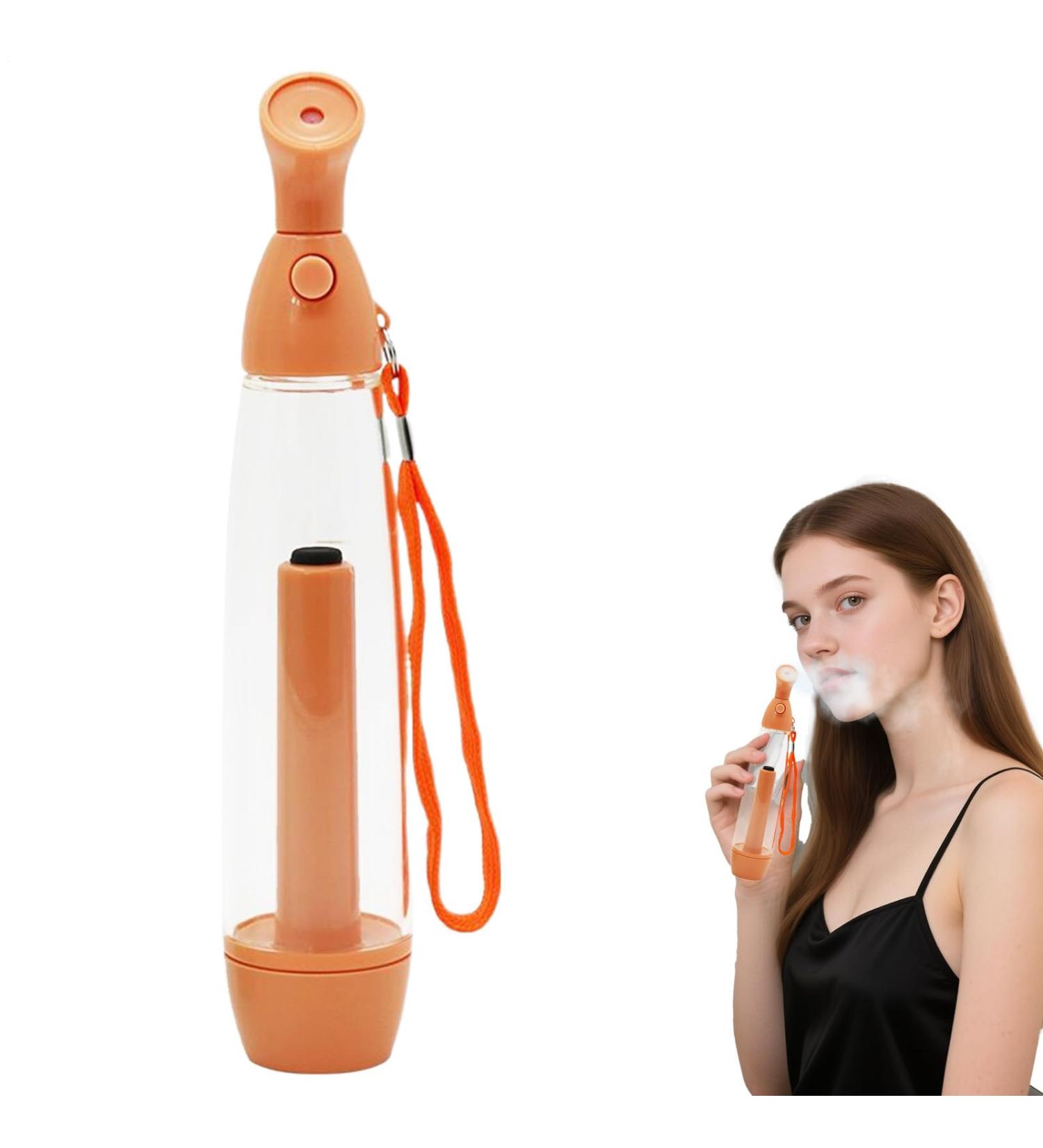 Face Mister Pulv risateur manuel hydratant - Vaporisateur manuel portable pour soins de la peau en voyage maison et camping Orange - Buy Online on GoSupps.com