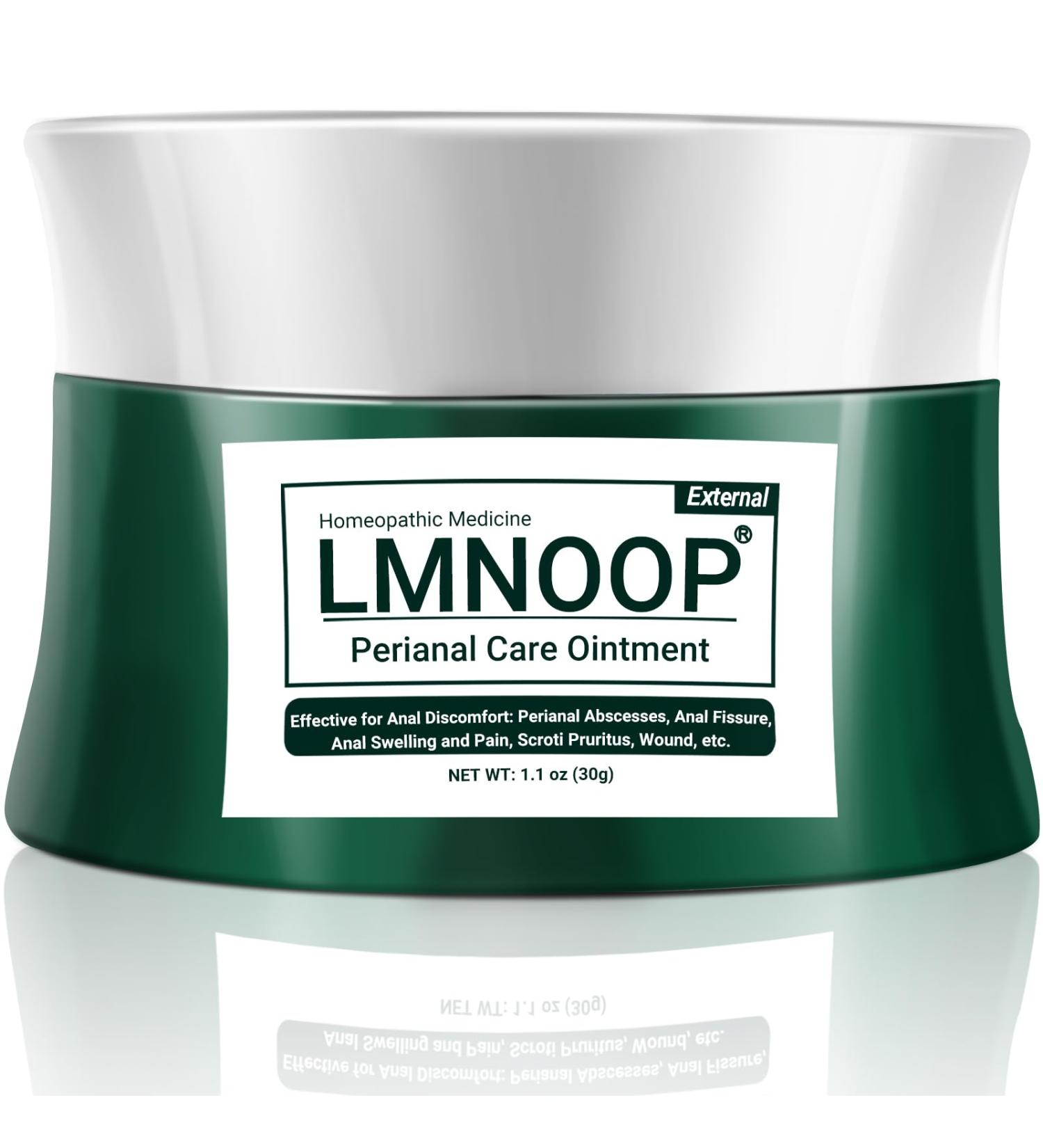 LMNOOP Perianal Repair Ointment - Rapid Relief for Anal Fistula, Fissure, Abscess | Treatments for Pain, Itching, Swelling, Bleeding | Jock Itch & Hemorrhoids Relief - Buy Online on GoSupps.com