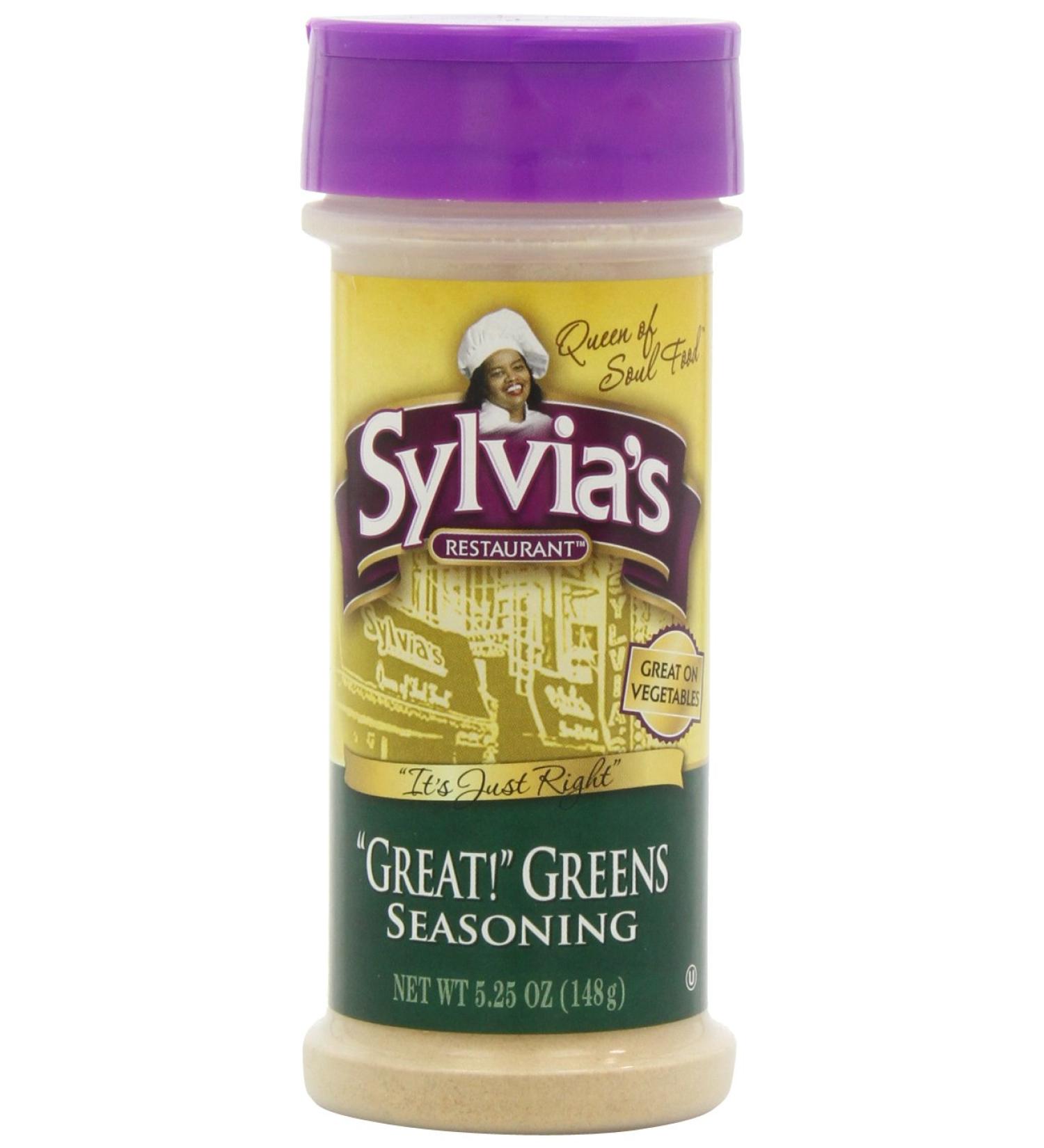 Sylvia's Great Greens Seasoning 5.25 oz - Pack of 12 - Buy Online on GoSupps.com