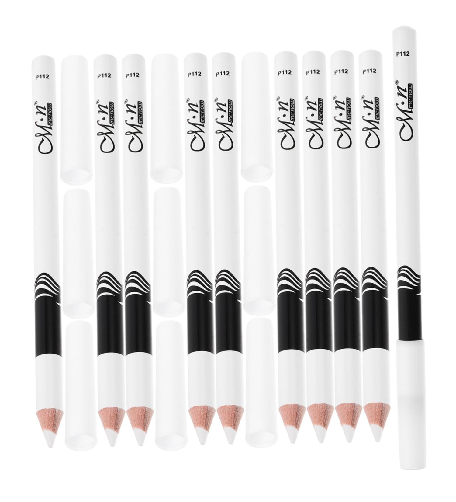 FOMIYES Highlighters 30 PCS lying silkworm eyeliner makeup eyeshadow eye highlighter pencil makeup eyeliners ultra thin Eye Brow Pencil 1 count (Pack of 1) Whitex3pcs - Buy Online on GoSupps.com
