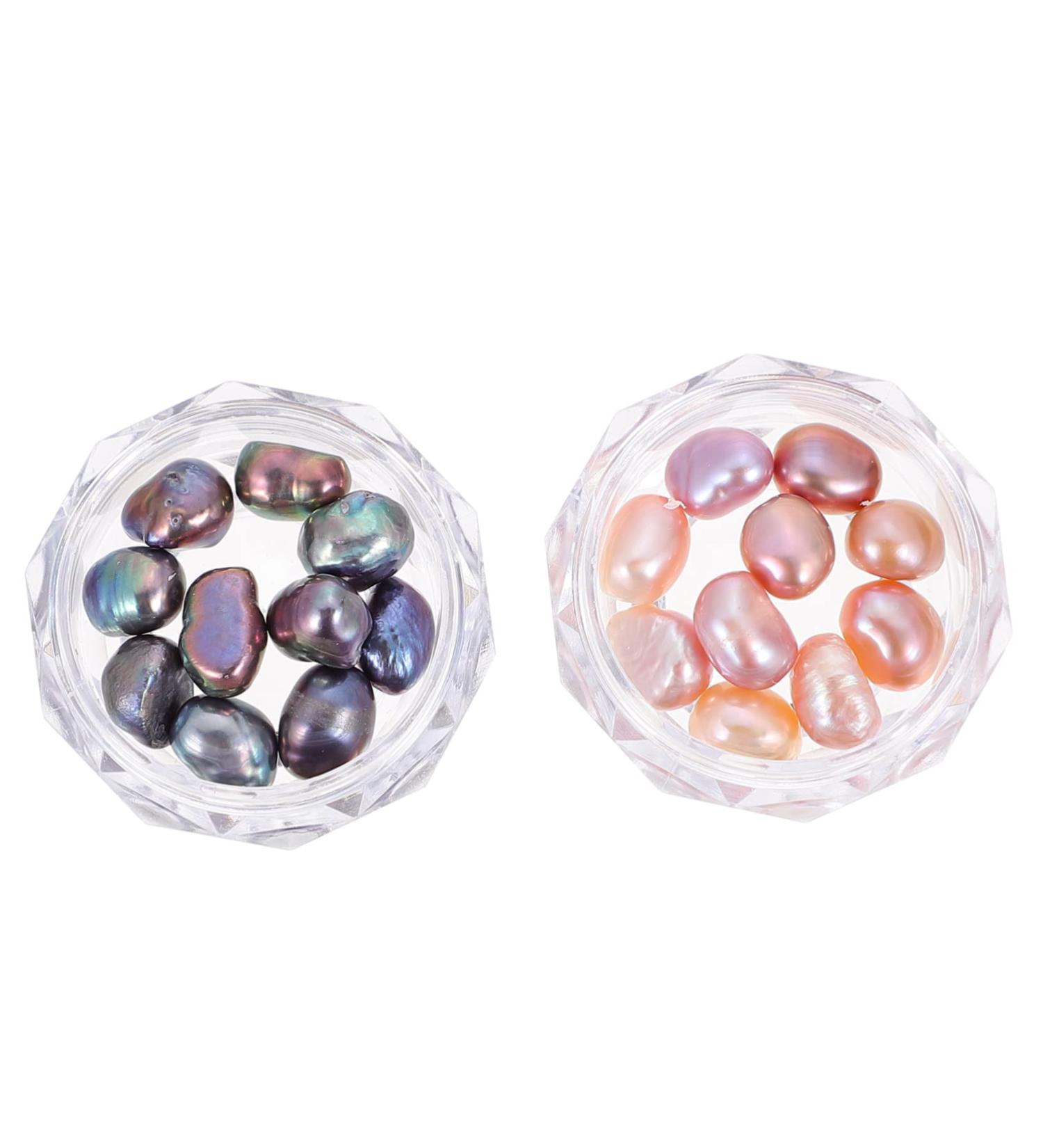 Housoutil 2 Boxes Nail Pearl Jewelry Nail Decorations Nail Jewelry Manicures Ornaments Manicure Pearl Embellishment Manicures Accessories Nail Accessories Charms Nail Supplies Japanese - Buy Online on GoSupps.com