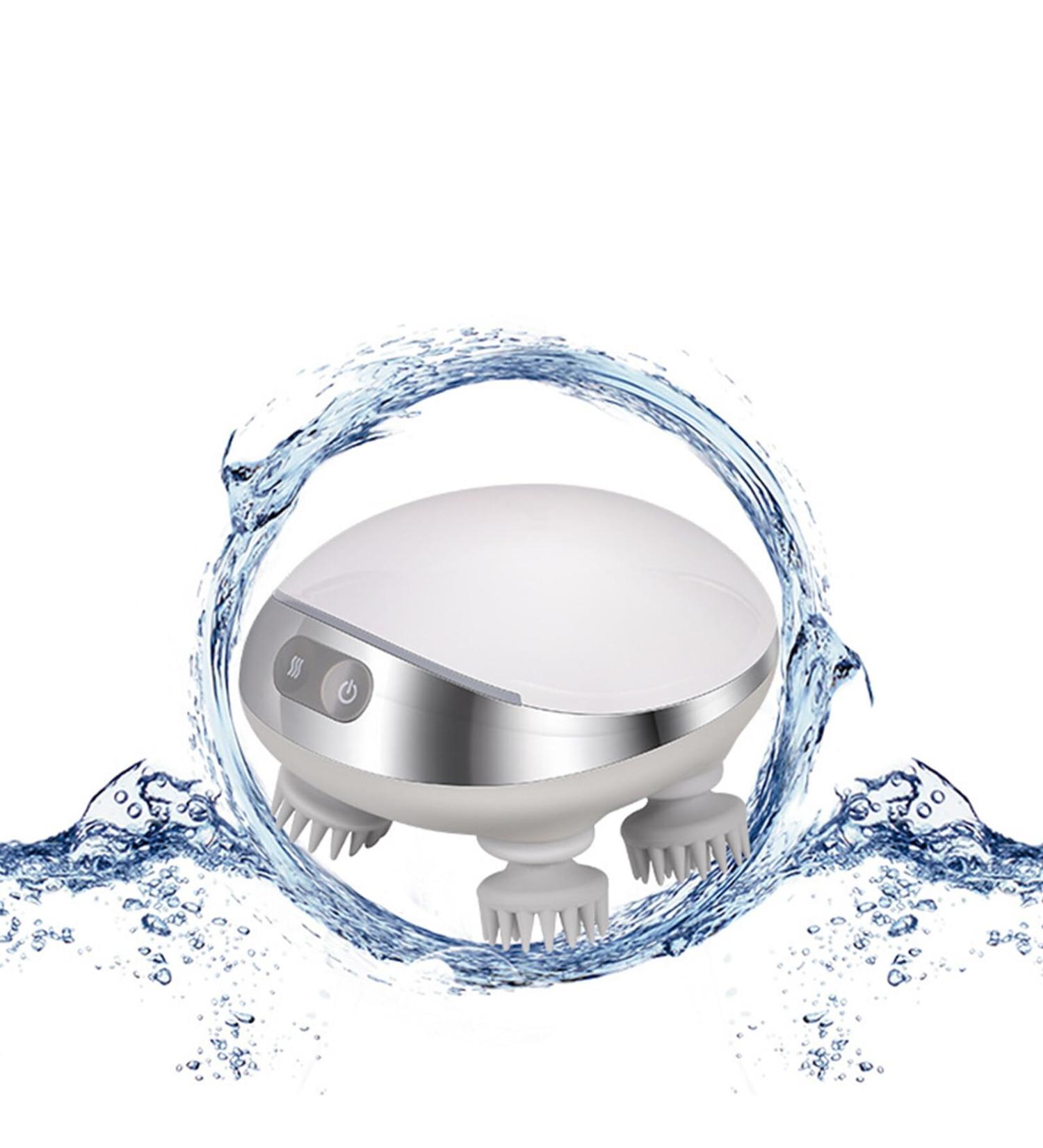 ifcow Electrical Scalp Massager Portable 4-Head Handheld Device for Stress Relief & Hair Growth | Buy Internationally - Buy Online on GoSupps.com