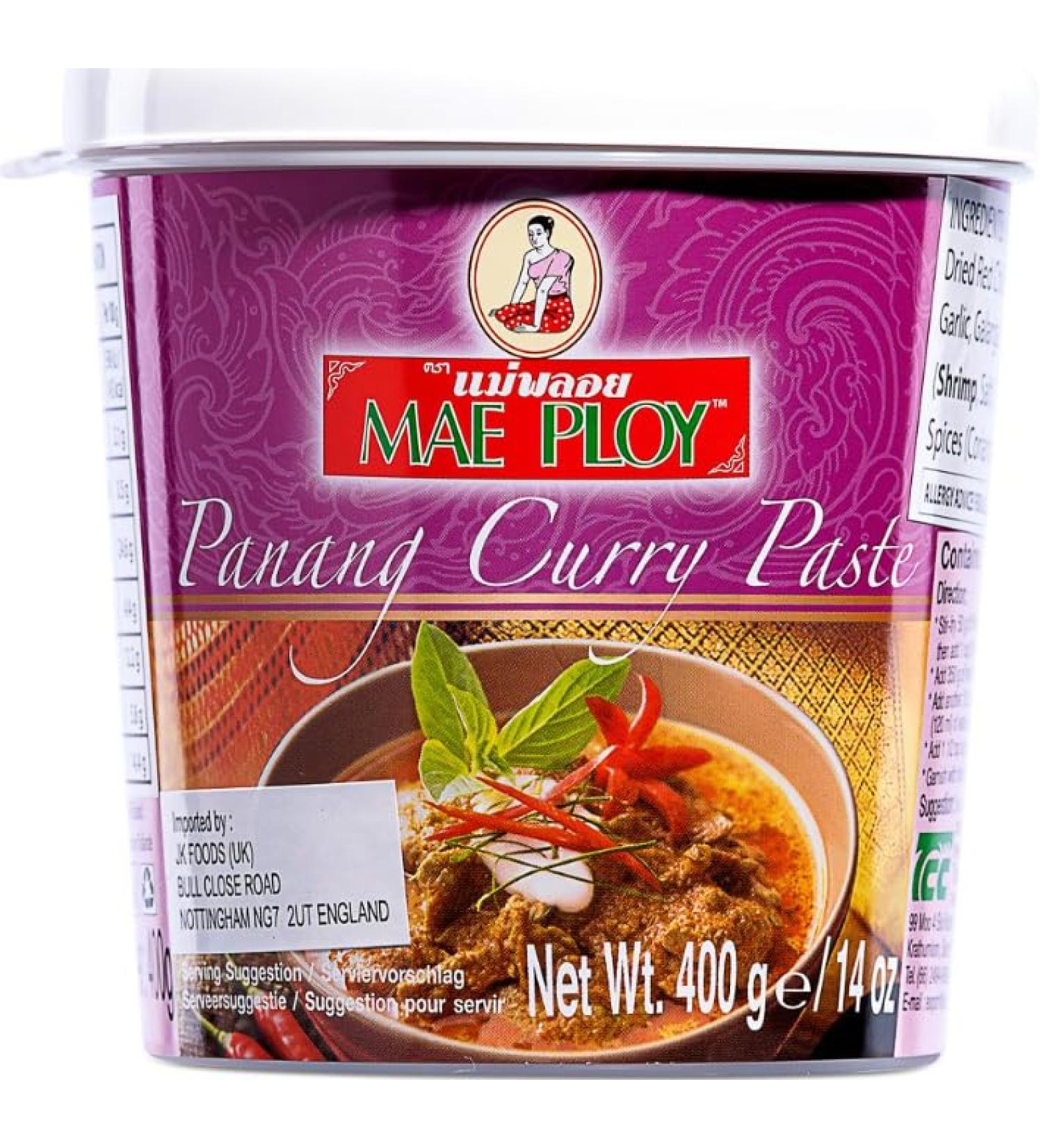 Mae Ploy Paste 400gm (6 Panang Curry) Panang Curry 6