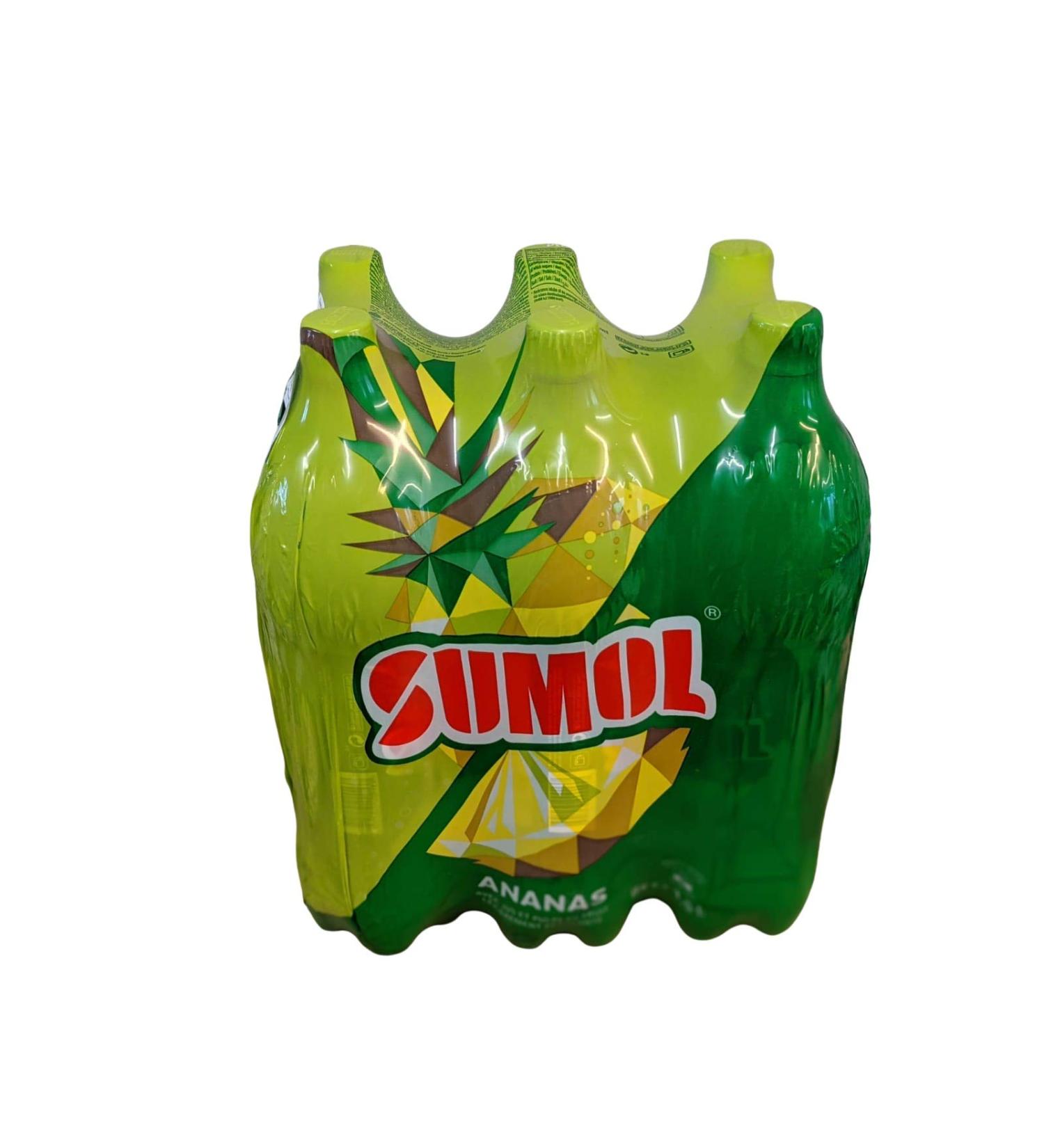 Sumol Pineapple 1.5L (pack of 6) - Buy Online on GoSupps.com