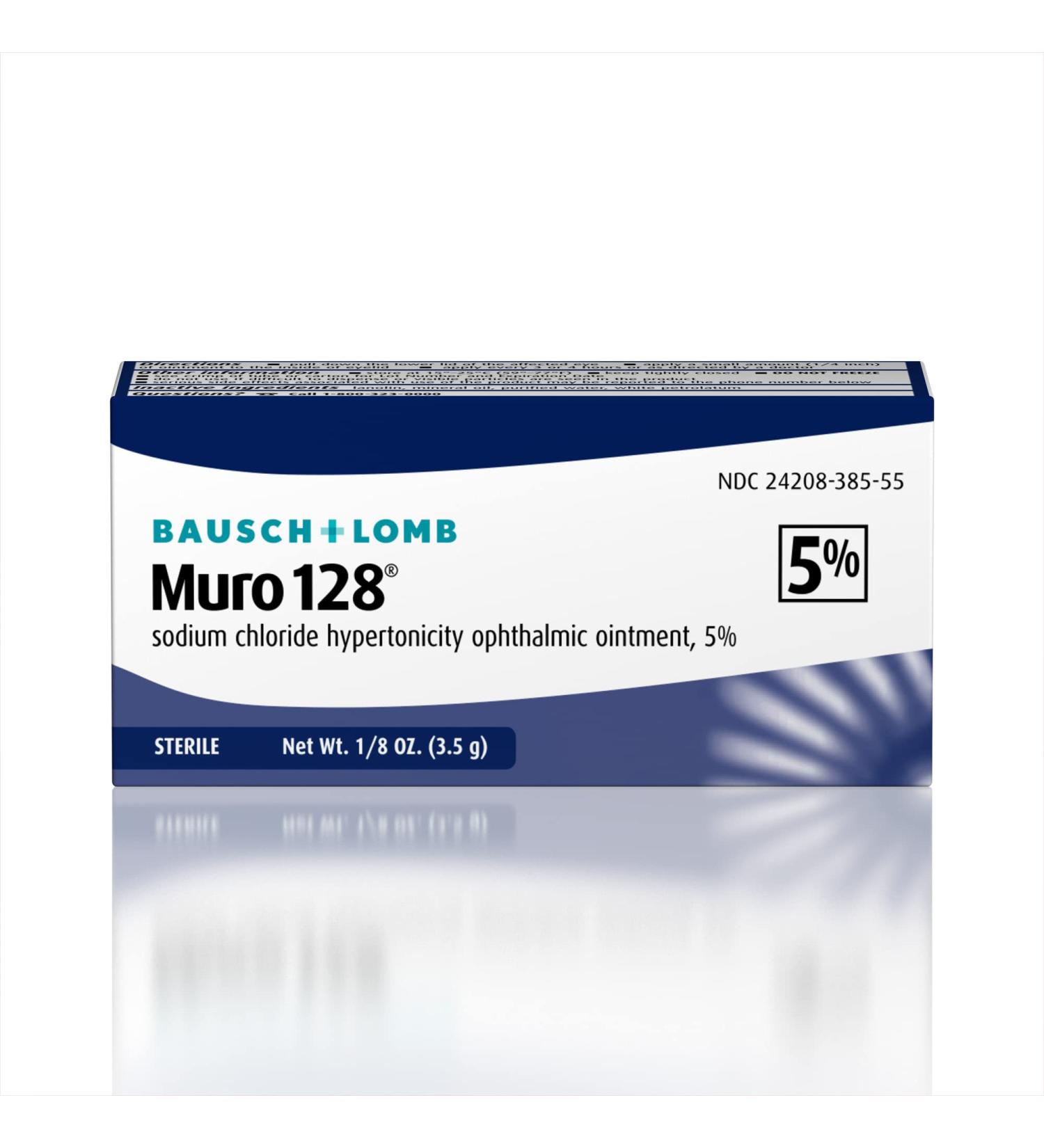 Bausch & Lomb Muro 128 Opthalmic Ointment - 0.12 oz