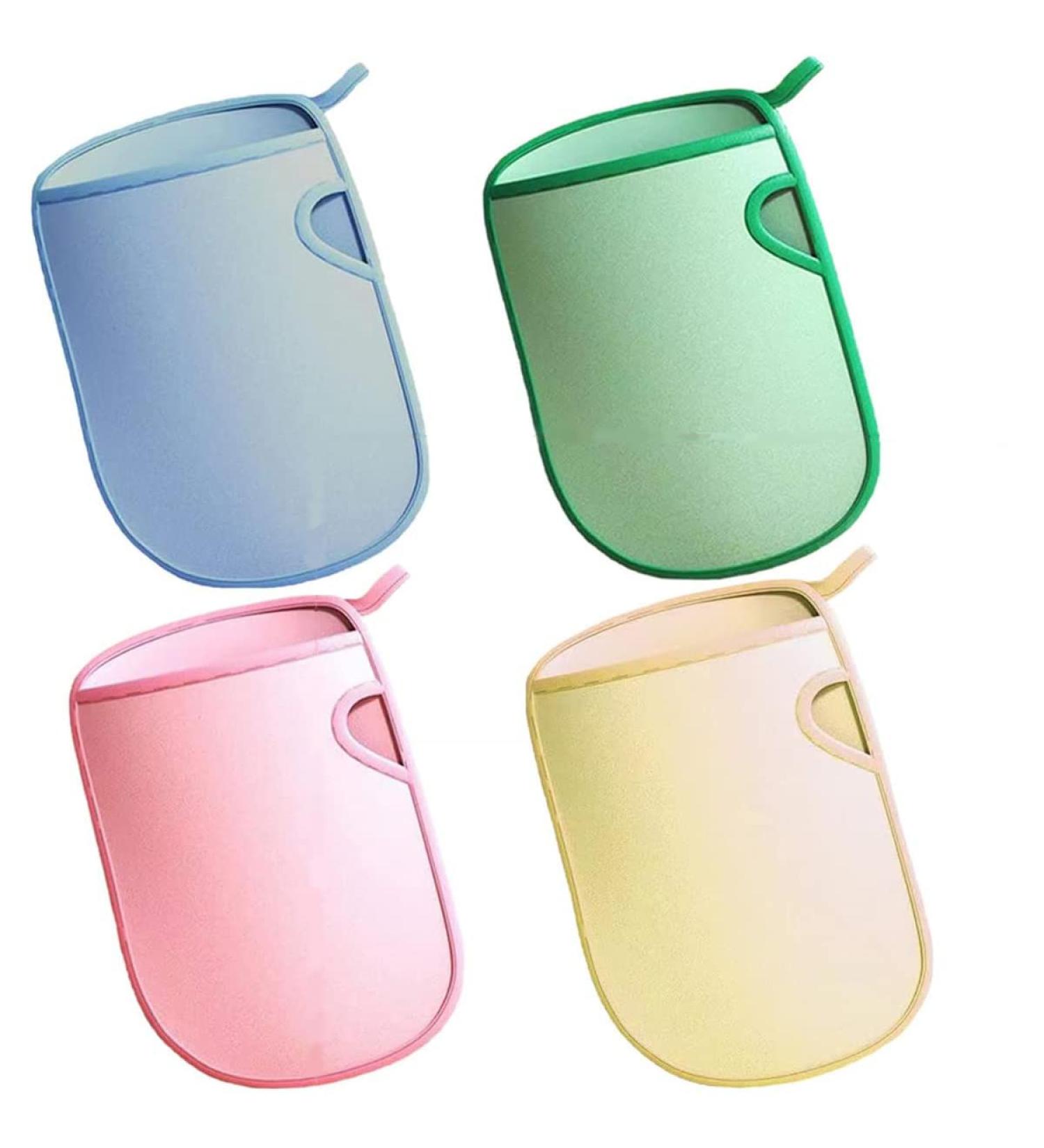 4 PCS Super Soft Exfoliating Glove Set - Gentle exfoliating gloves for kids & adults - Buy Online on GoSupps.com