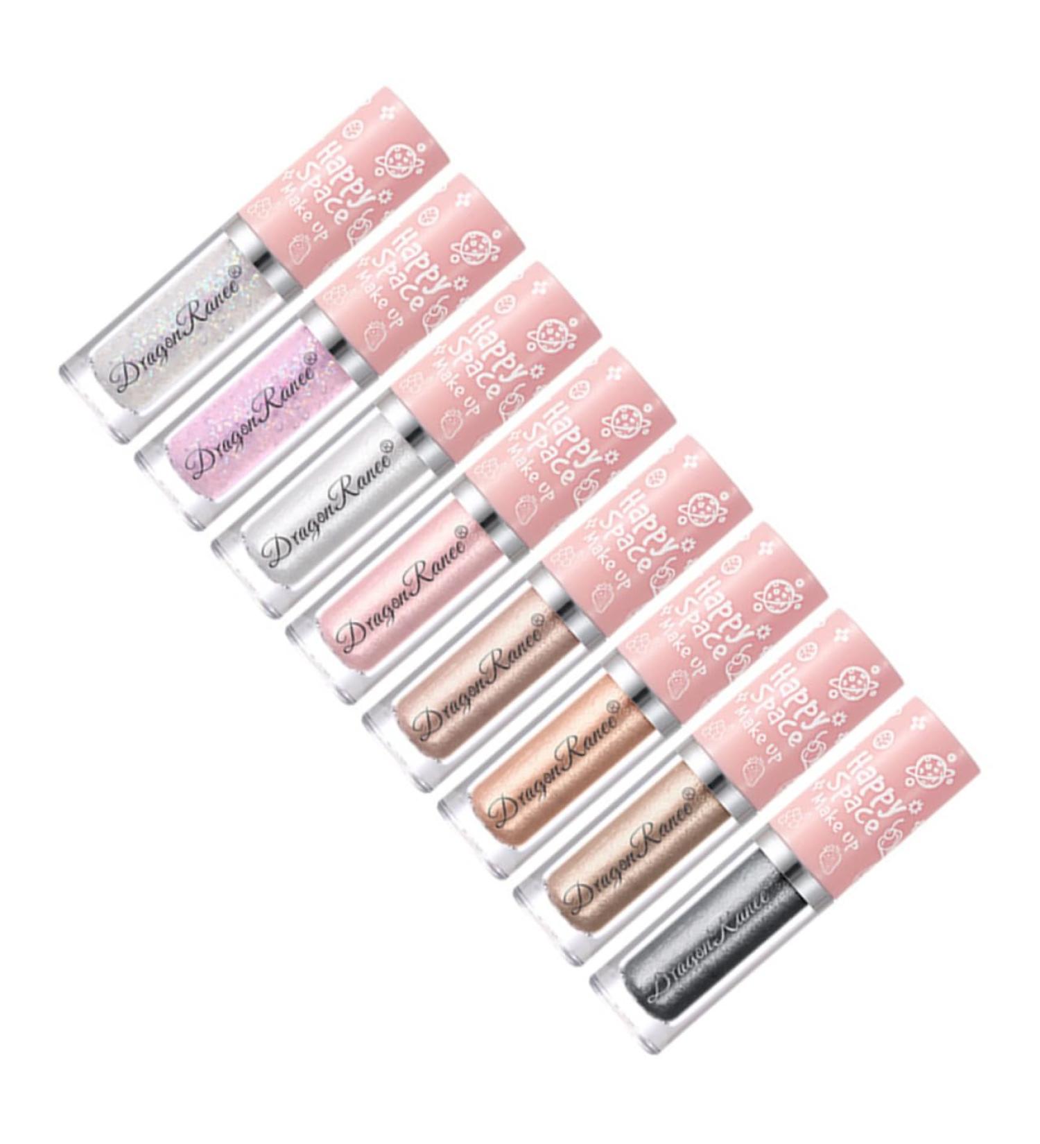 Hemoton 8pcs Eye Shadow Sparkly Eyeshadow Glitter Eye Makeup Tools Shiny Eyeshadow Glitter Eye Makeup Women Glitter Eyeshadow Shimmer Eyeshadow Makeup Supplies Eye Highlight Eyeshadow - Buy Online on GoSupps.com