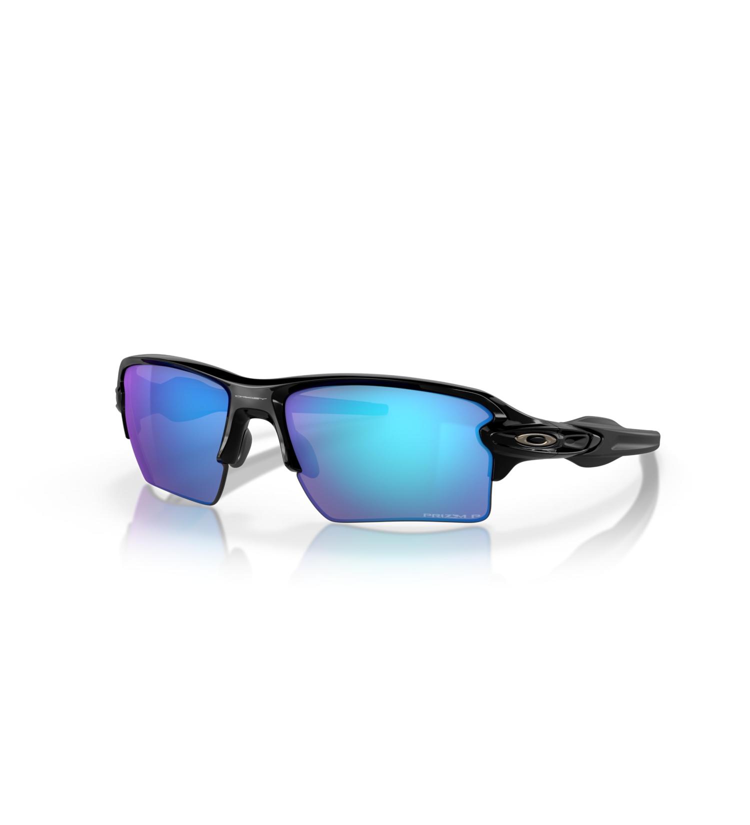 Oakley Men's Flak 2.0 XL Rectangular Sunglasses - Polished Black - Buy Online on GoSupps.com
