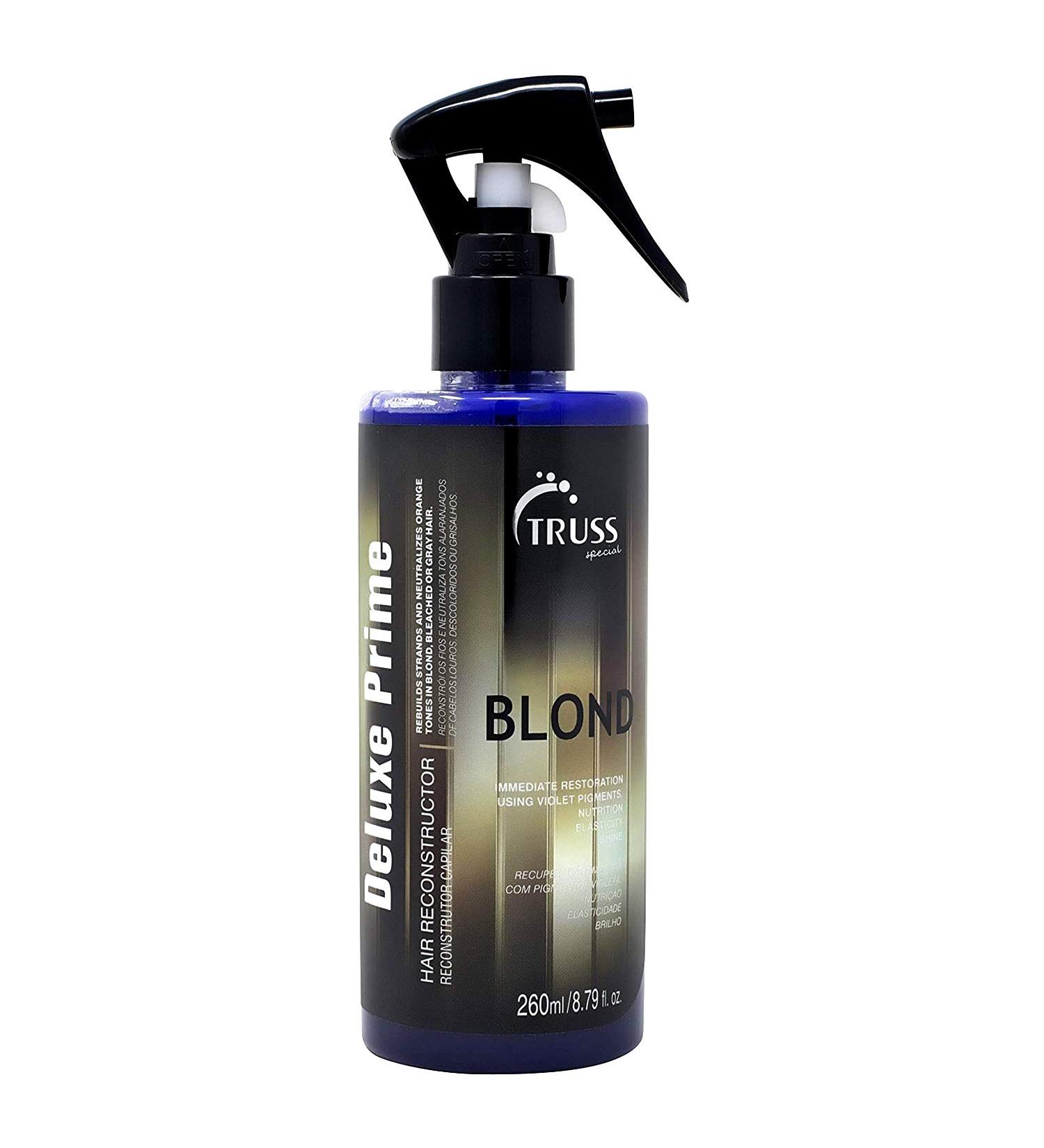 Truss Deluxe Prime Champagne Blond Toner - Violet Purple Spray for Perfect Platinum Effect - Buy Online on GoSupps.com