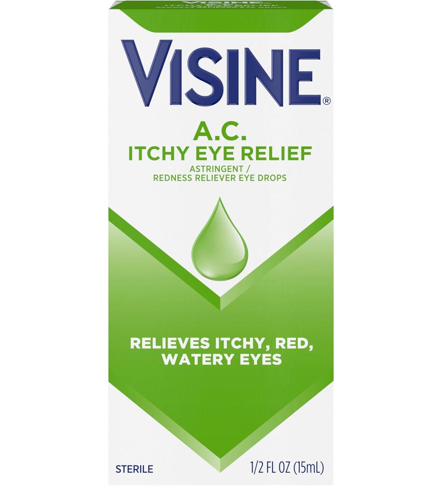 Visine A.C. Eye Drops 0.50 oz (Pack of 2)