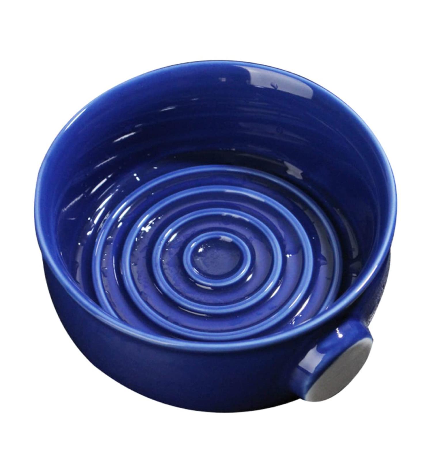 Frcolor Shaky Foam Shaving Soap Container - Ceramic Shaving Bowl & Brush Set for Travel - Classic Razor Stand - Buy Online on GoSupps.com