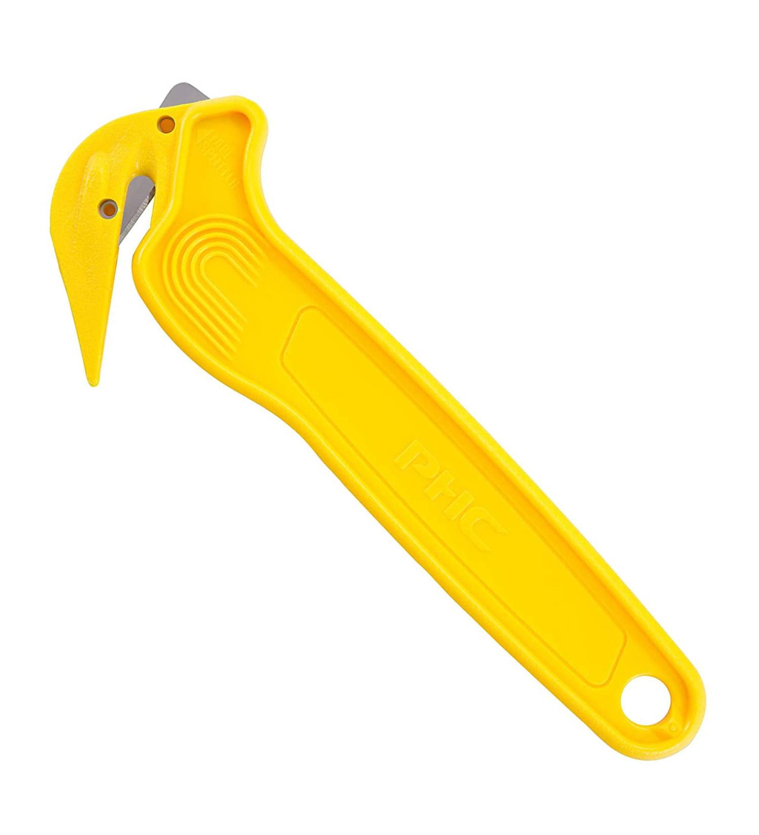 Pacific Handy Cutters DFC-364 Yellow Disposable Film Cutters and Tape Splitters - Set of 10 Hand Cutters by - Buy Online on GoSupps.com