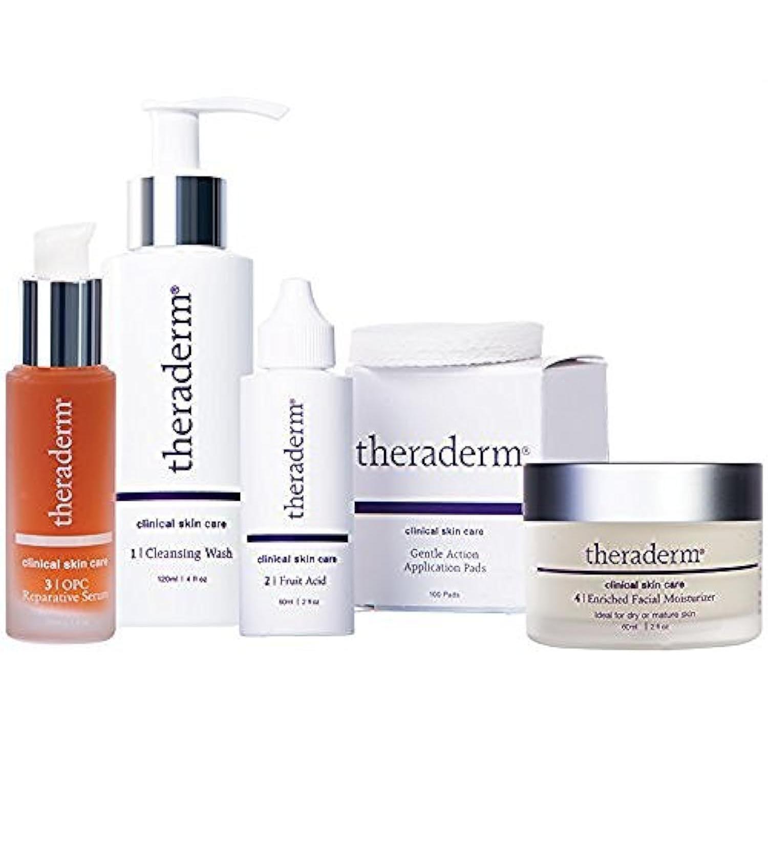 Theraderm Skin Renewal System with Enriched Moisturizer - Revitalize & Hydrate Skin | International Shipping Available - Buy Online on GoSupps.com