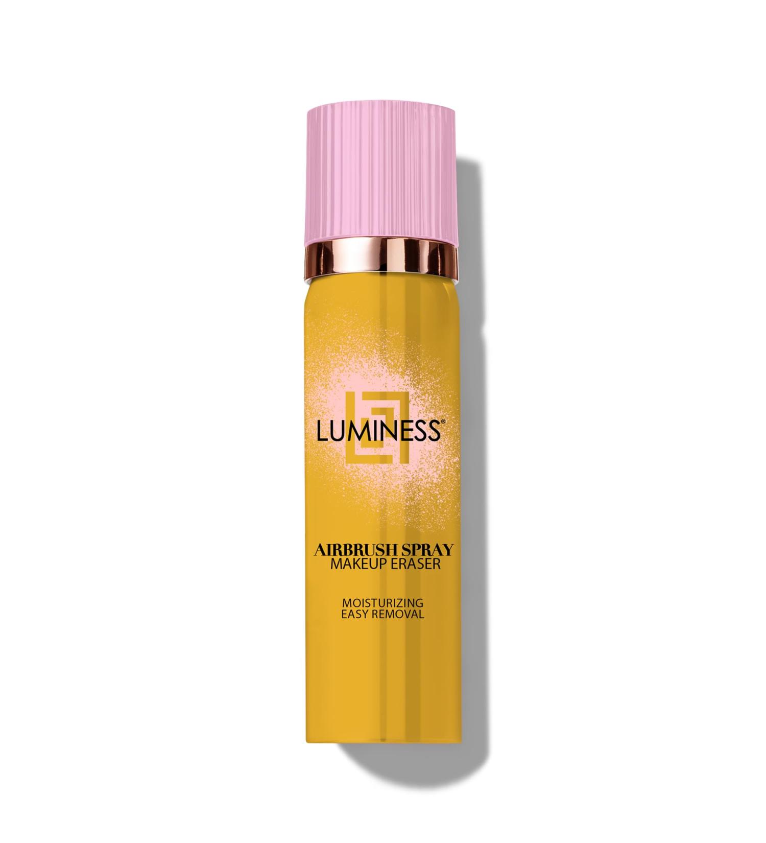 LUMINESS Face & Eye Makeup Remover - Gentle Airbrush Spray for Longwear & Waterproof Makeup - 1.86 fl oz - Soft Smooth & Hydrated Skin - Buy Online on GoSupps.com