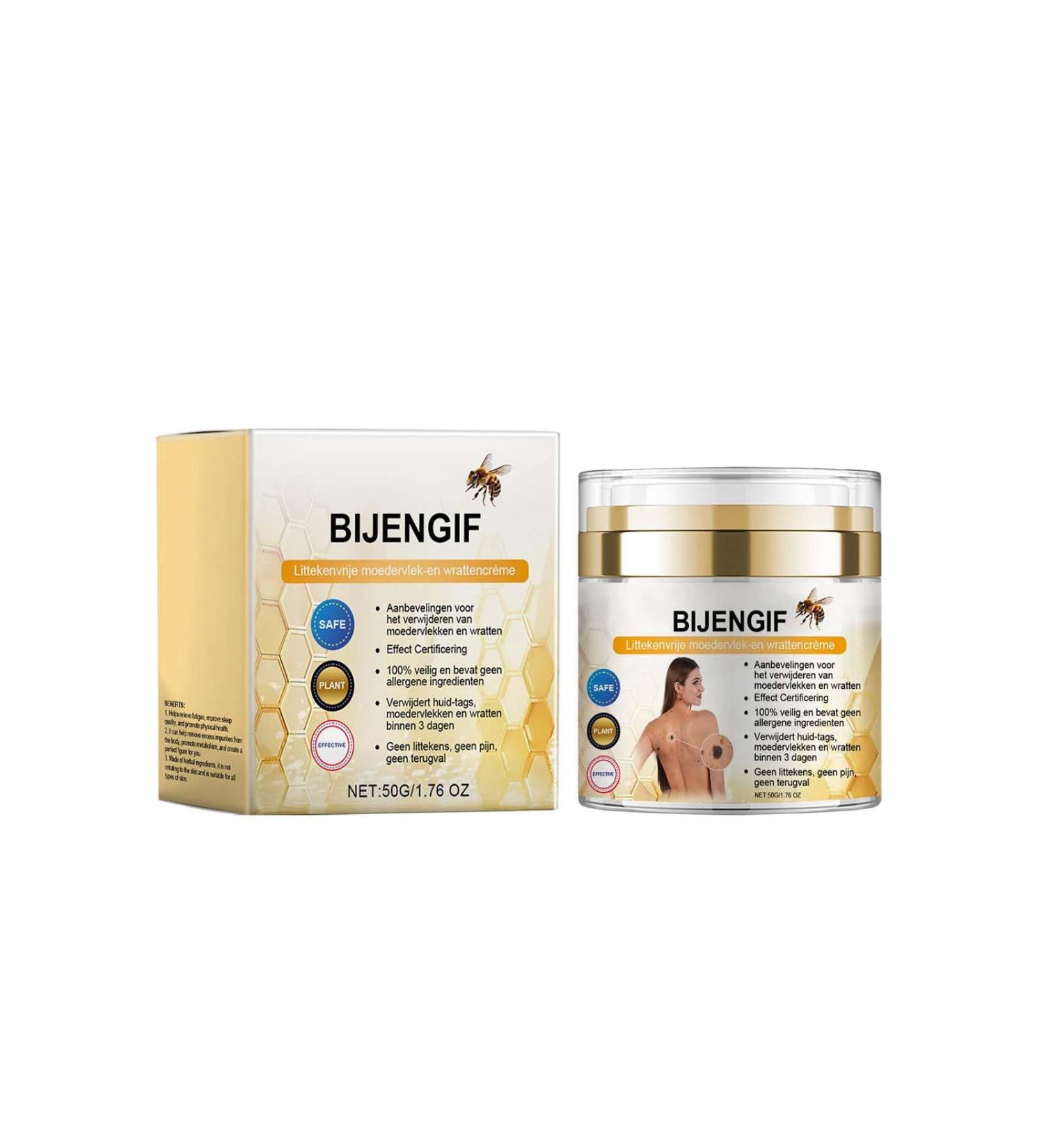 Bee Venom Cream Bee Venom Skin Tag Remove Bee Venom Mole for Women Men 2024 New Bee Venom Mole for All Skin (1) - Buy Online on GoSupps.com