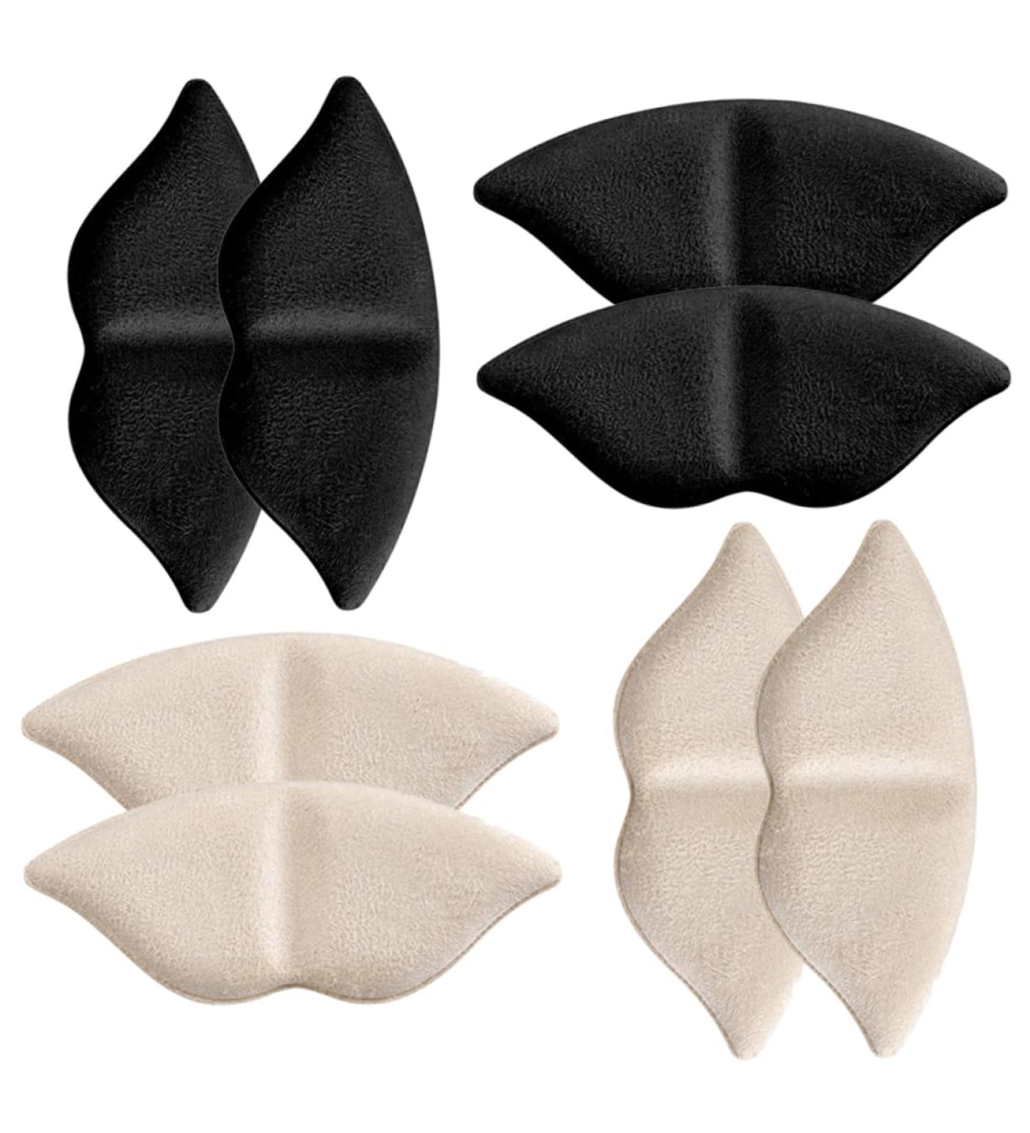 Buy FRCOLOR 4 Pairs Heel Pads | Adhesive Anti-Wear Cushion Inserts for Women's High Heels | Wear-Resistant Foot Care Protector - Buy Online on GoSupps.com