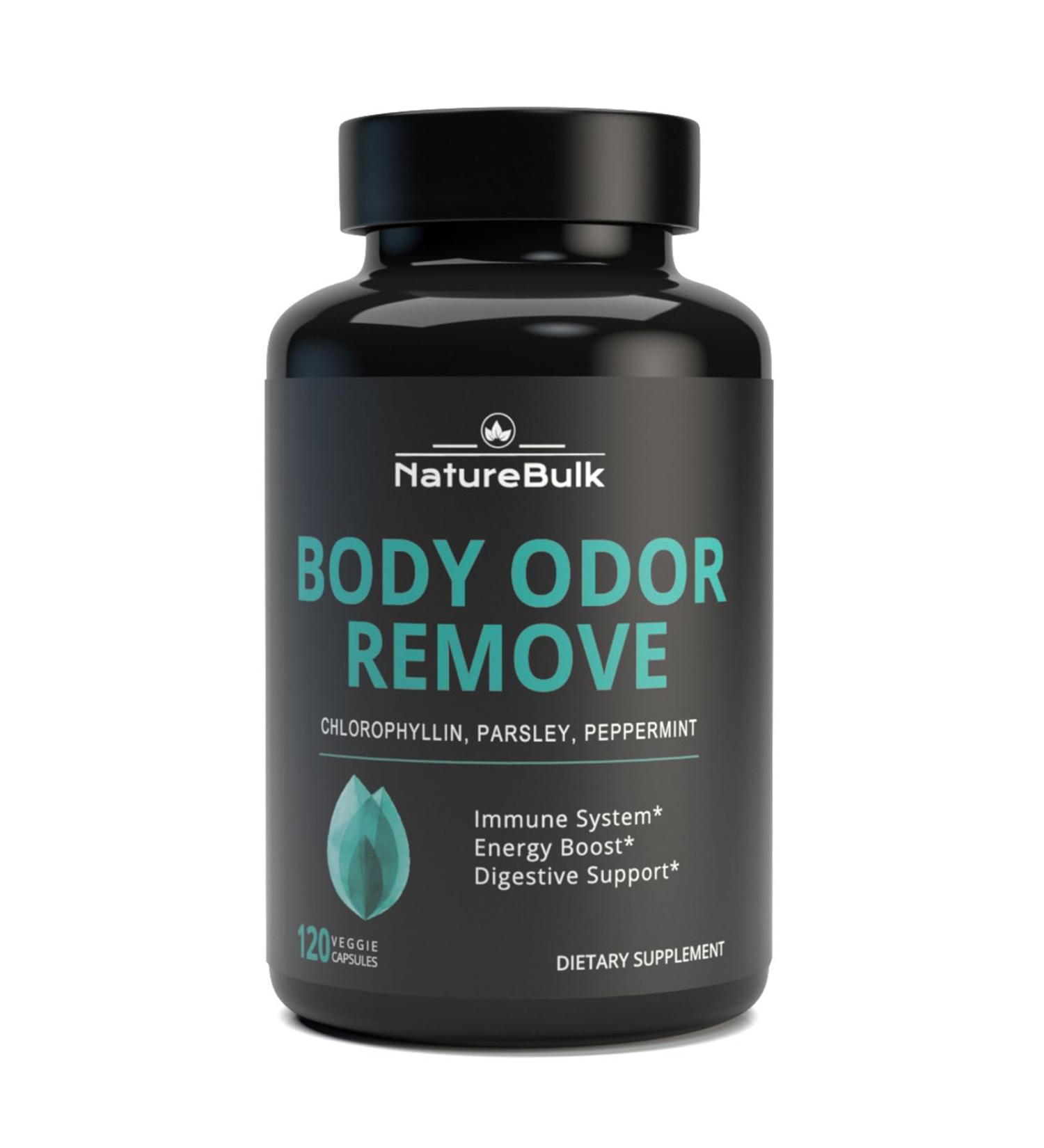 NATUREBULK Natural Freshness Complex - 120 Capsules with Chlorophyll, Parsley & Peppermint - Enhanced with Vitamin C, E & Magnesium - 2 Month Supply - Buy Online on GoSupps.com