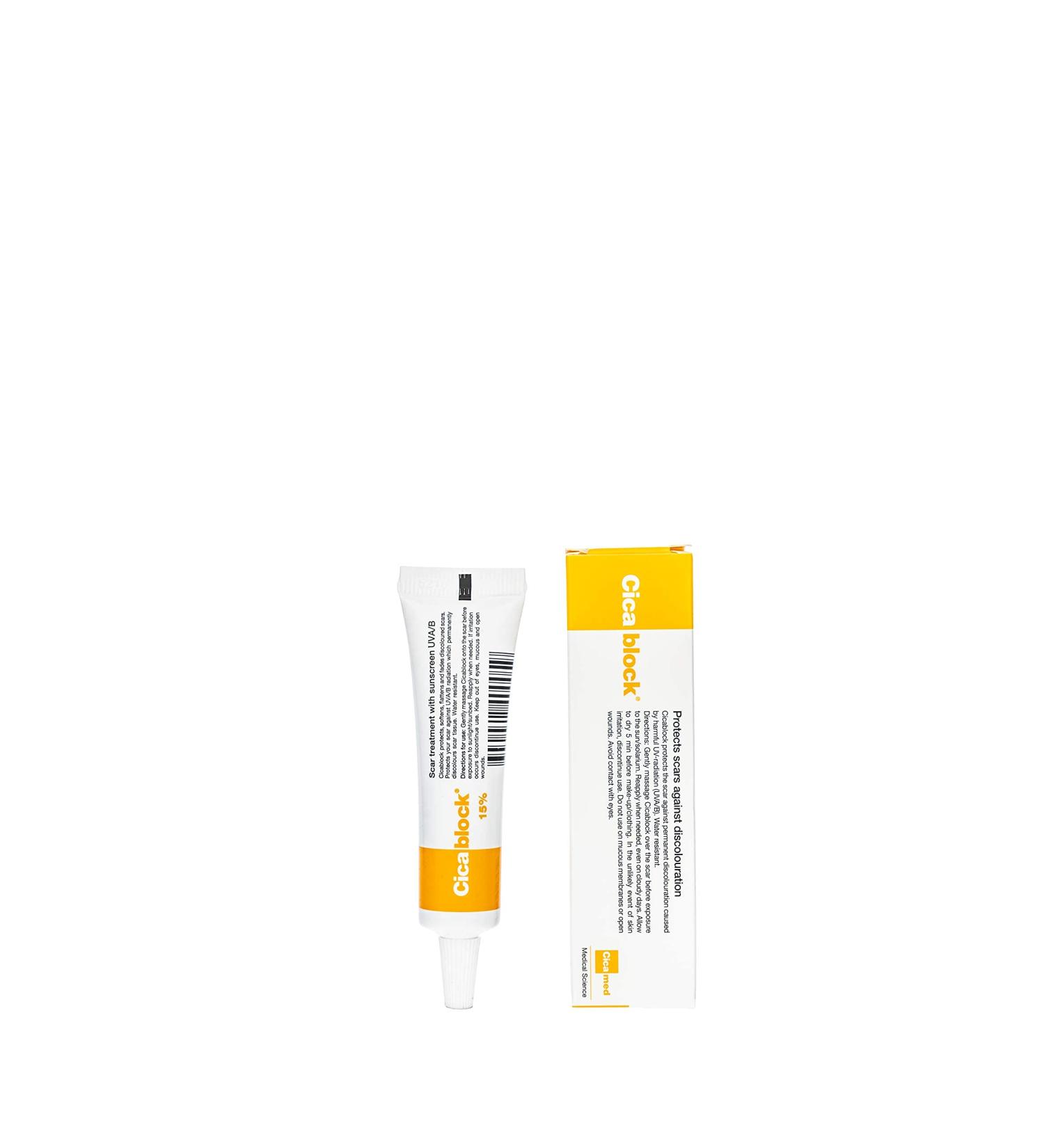 Cicablock Scar Sun Protection | UVA/UVB Sunscreen by Cicamed Organic Science - Buy Online on GoSupps.com