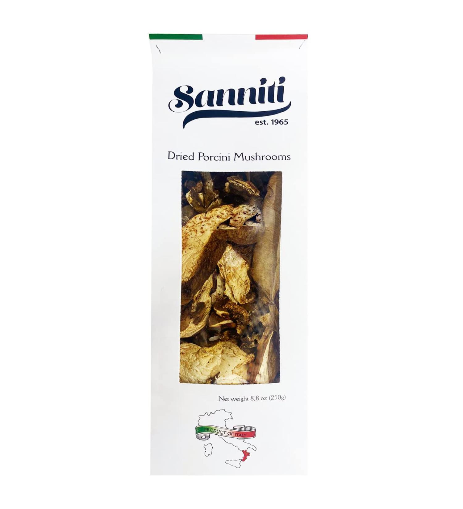 Buy Sanniti Italian Dry Porcini Mushrooms 8.8 oz - Premium Quality & International Shipping - Buy Online on GoSupps.com