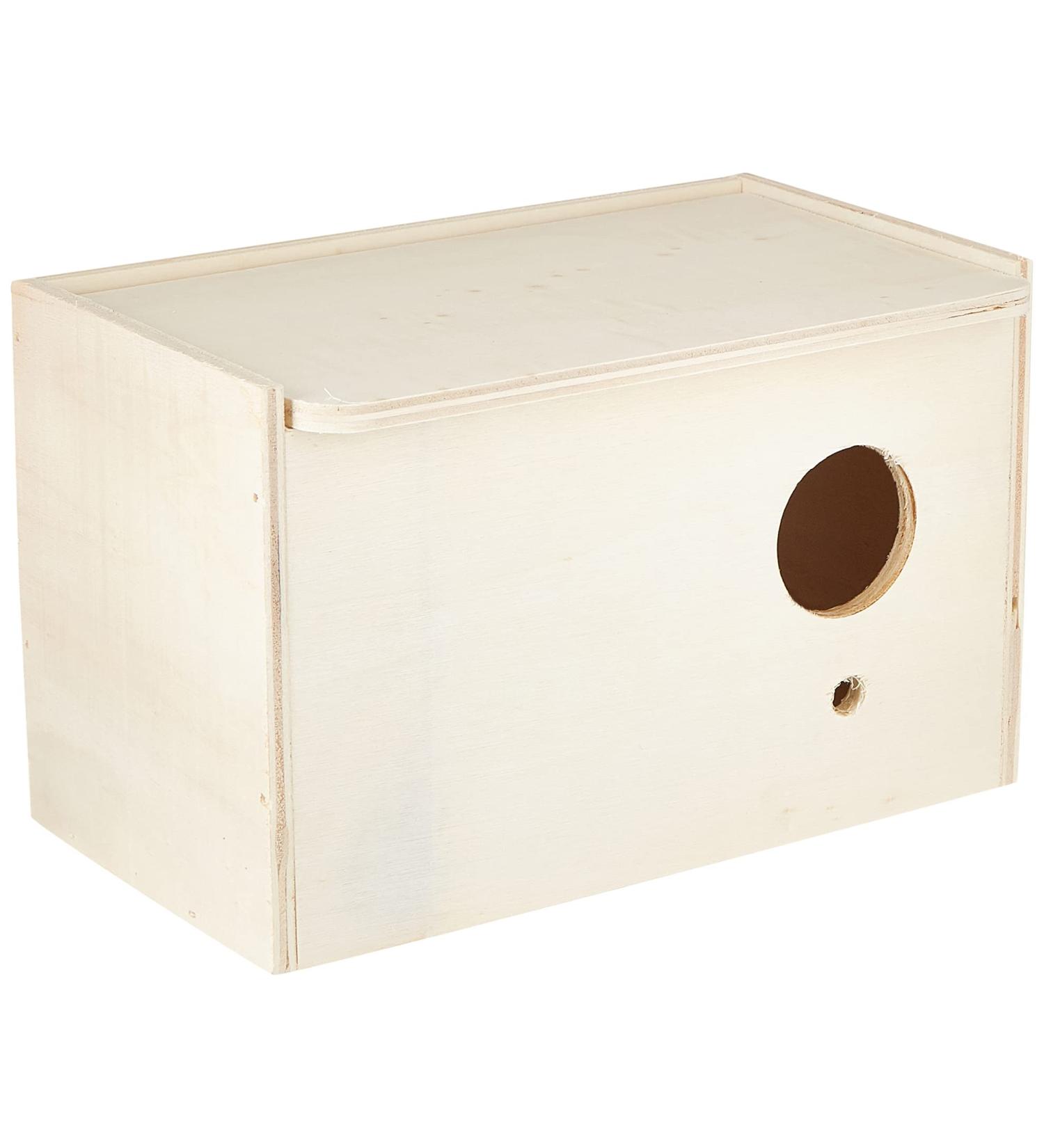 Trixie 5630 Nesting Box Beige - 21 x 12 x 13 cm: The Perfect Cozy Space for Your Small Pets - Buy Online on GoSupps.com