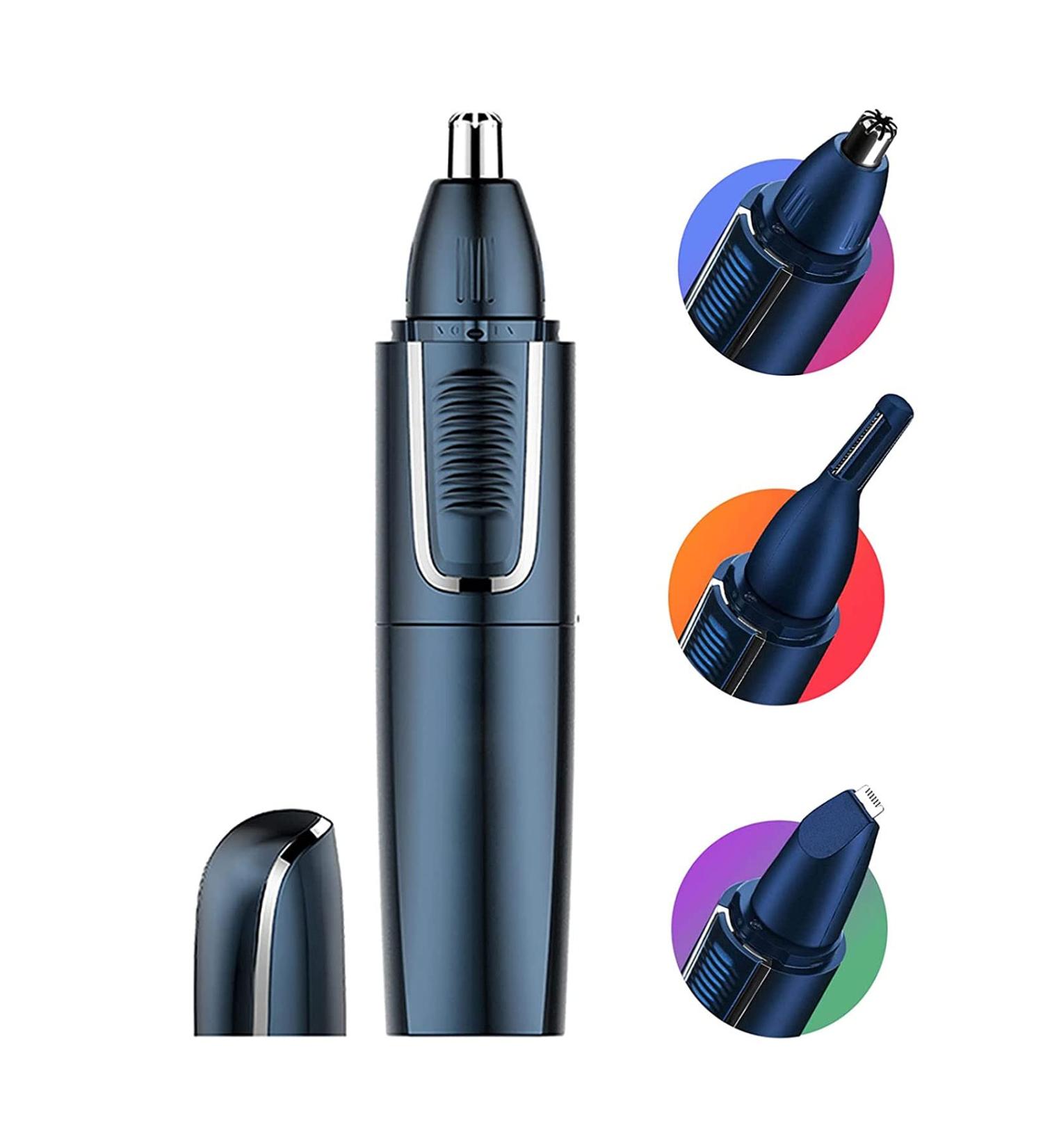 Buy 3-in-1 Rechargeable Nose Eyebrow & Facial Hair Trimmer | International Shipping Available - Buy Online on GoSupps.com