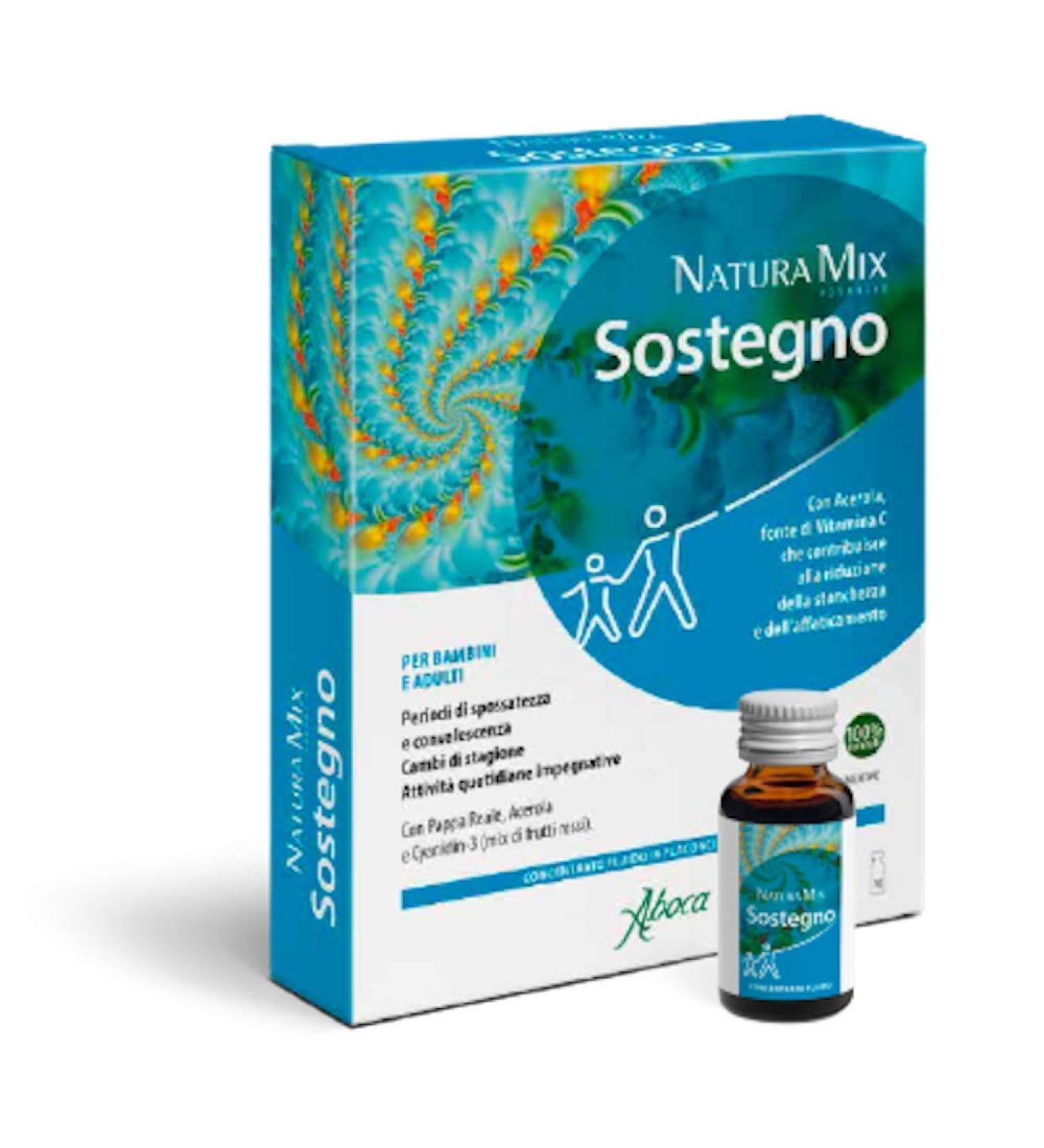 Aboca Aboca Natura Mix Advanced Support Food Supplement 10 Vials of 15 g