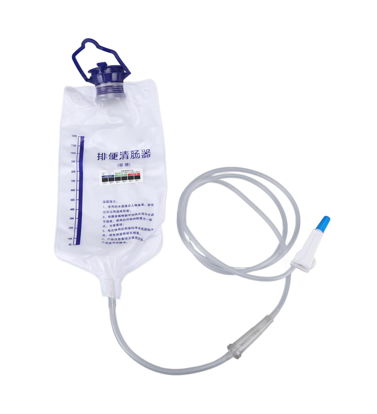 Haofy Reusable Intestinal Cleaning Petrol - Large Capacity Anal Wash Bag for Men & Women | Premium Quality - Buy Online on GoSupps.com