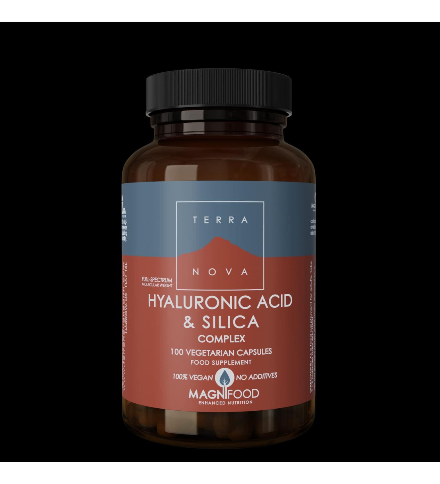 Terranova Hyaluronic Acid & Silica Complex - 100 Vegicaps