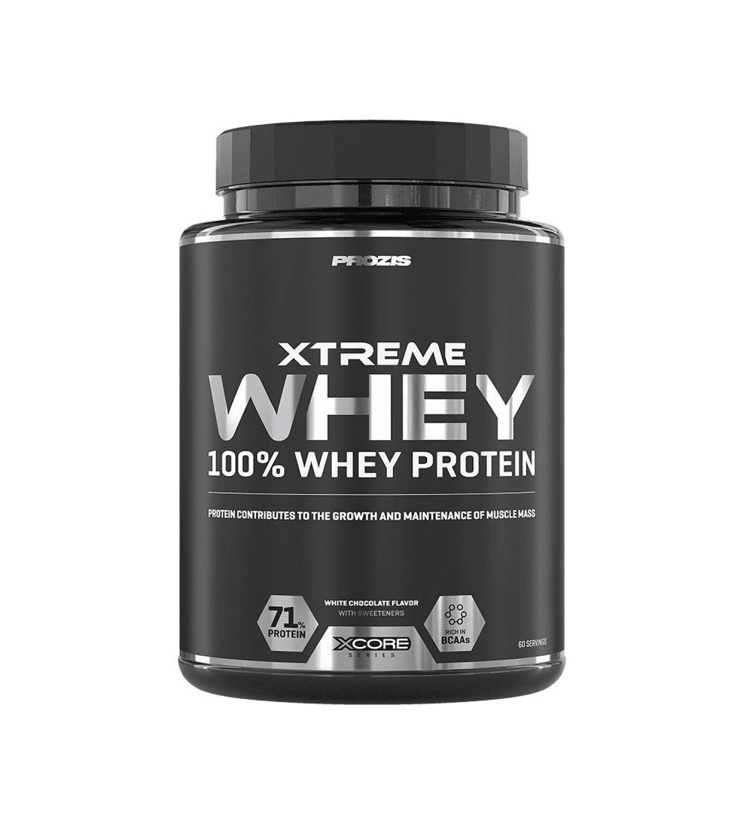 Prozis Xtreme Whey Protein SS Protein Blend 2000g White Chocolate - Buy Online on GoSupps.com