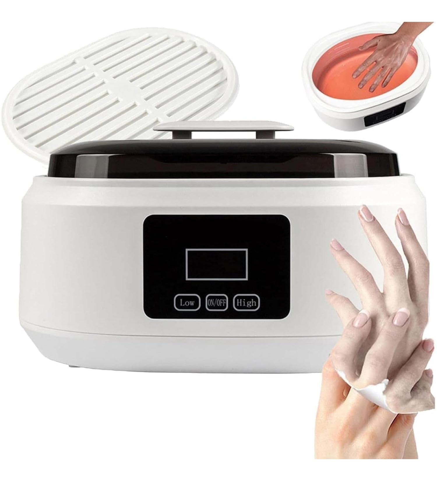 Bain De Paraffine pour Les Mains Et Les Pieds Chauffe-Cire Professionnel Grande Capacit 2 L Et Deux R glages De Temp rature Chauffage Rapide & Rev tement Antiadh sif pour Les Dortoirs Blanc - Buy Online on GoSupps.com
