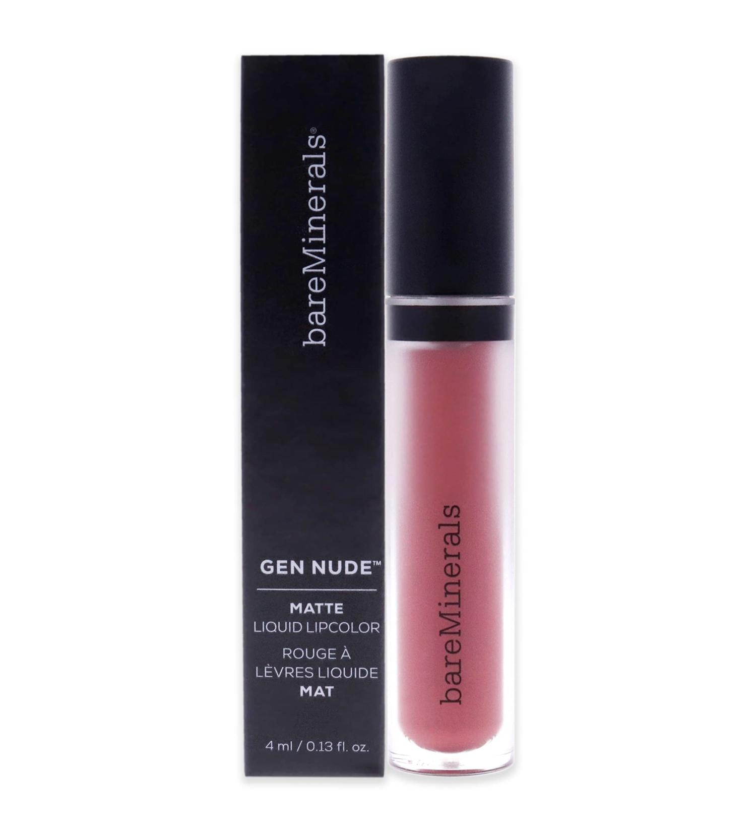 bareMinerals Gen Nude Matte Liquid Lip Color Juju 0.13 fl oz - Rich Multi Juju Shade - Buy Online on GoSupps.com