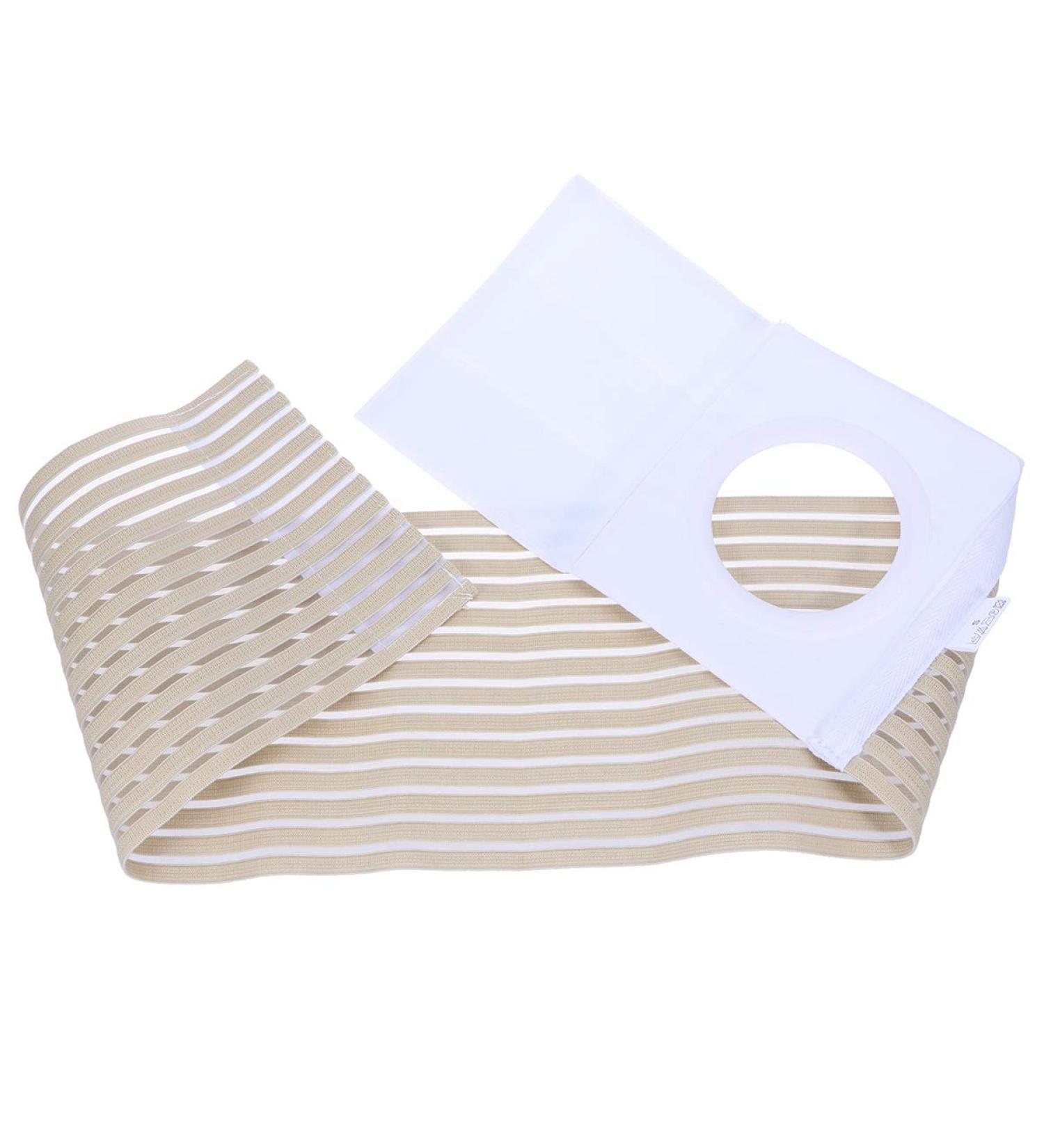 SUPVOX Ostomy Support Belt - Elastic Hernia Band for Men & Women | Breathable Colostomy Abdominal Support - Buy Online on GoSupps.com
