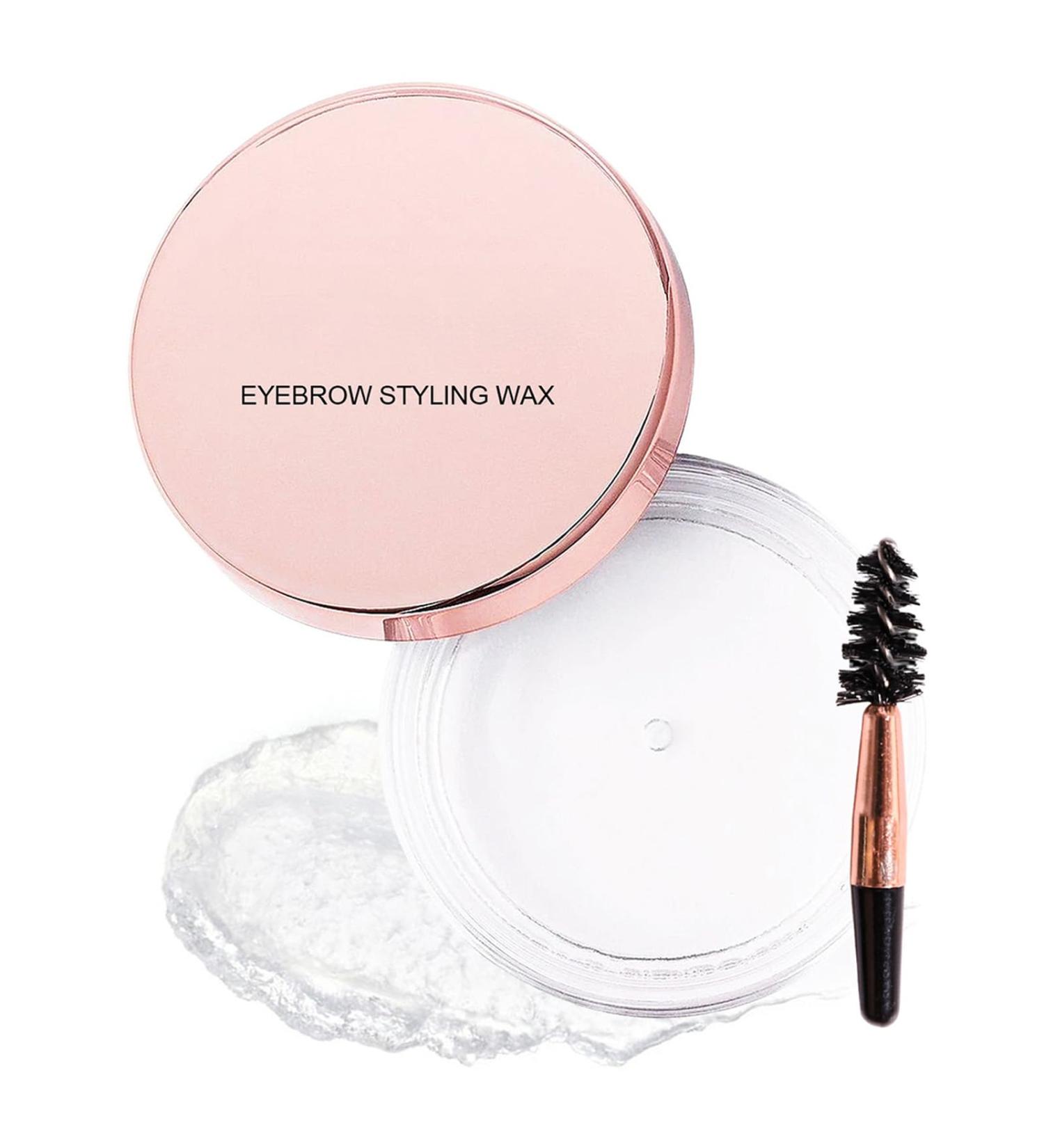 MEITREND Transparent eyebrow wax for styling quick drying waterproof instant eyebrow styling wax natural finish eyebrow gel brush included for all hair colors and skin tones 7 g - Buy Online on GoSupps.com