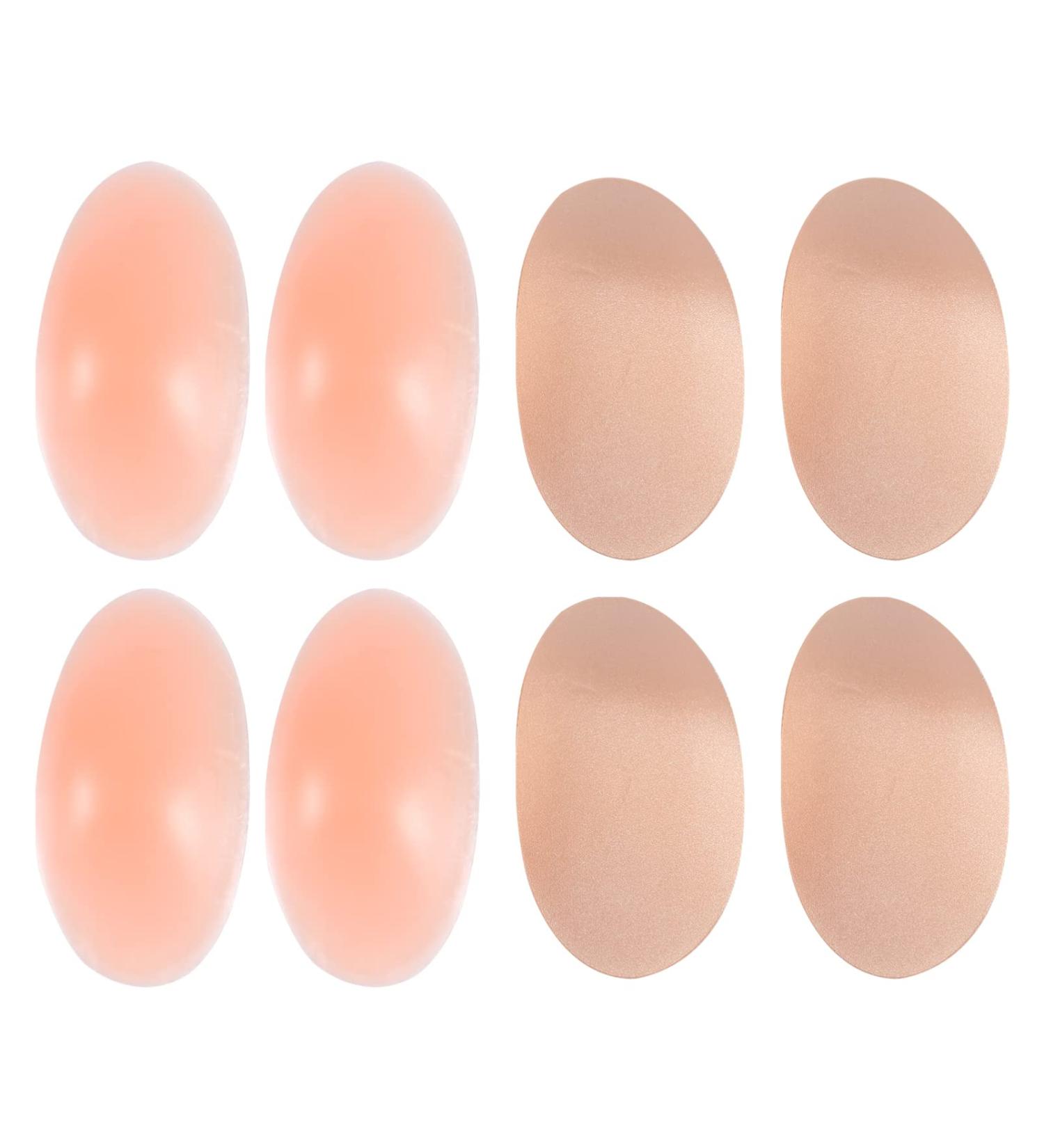 Buy BUIFULSIC 4 Pairs Non-Slip Silicone Shoulder Pads - Shoulder Protectors & Amplifiers | Pure Gel Non-Slip Mat 13x8x2.5cm - International Shipping Available - Buy Online on GoSupps.com