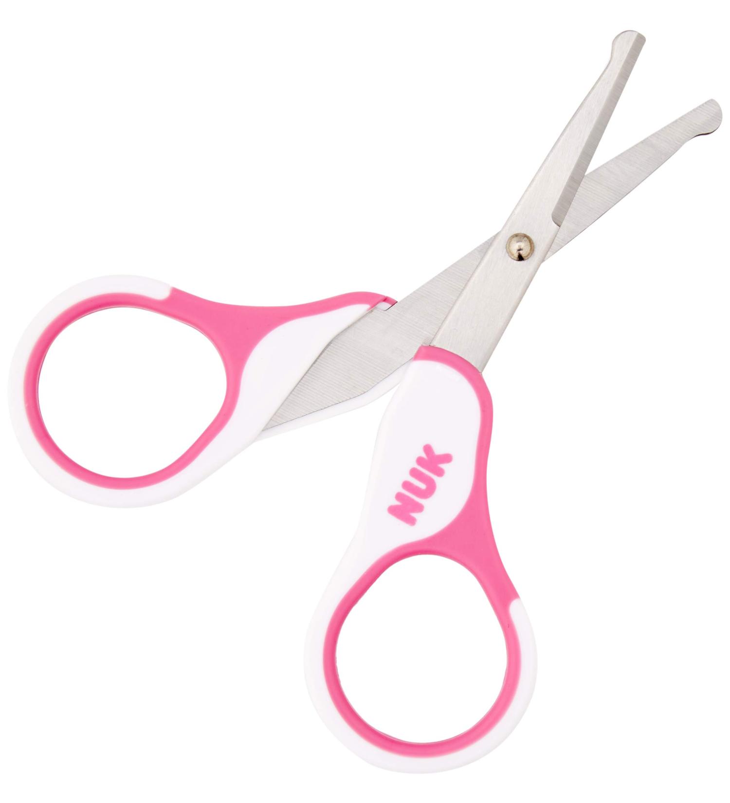 NUK Baby Nail Scissors: Safe & Precise - 1 Pc, Red - Buy Online on GoSupps.com