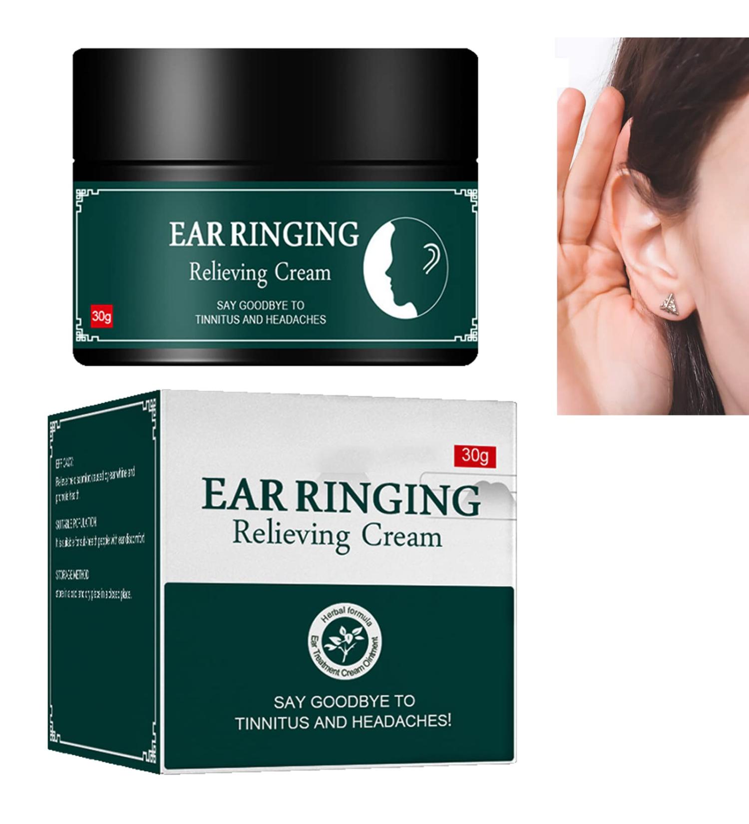 Ear Ringing Relieving Cream Tinnitus Relief Treatment Cream Ear Ringing Relieving Soothing Cream Tinnitus Treatment Cream Tinnitus Cream Natural Plant Soothing Tinnitus Ear Care - Buy Online on GoSupps.com
