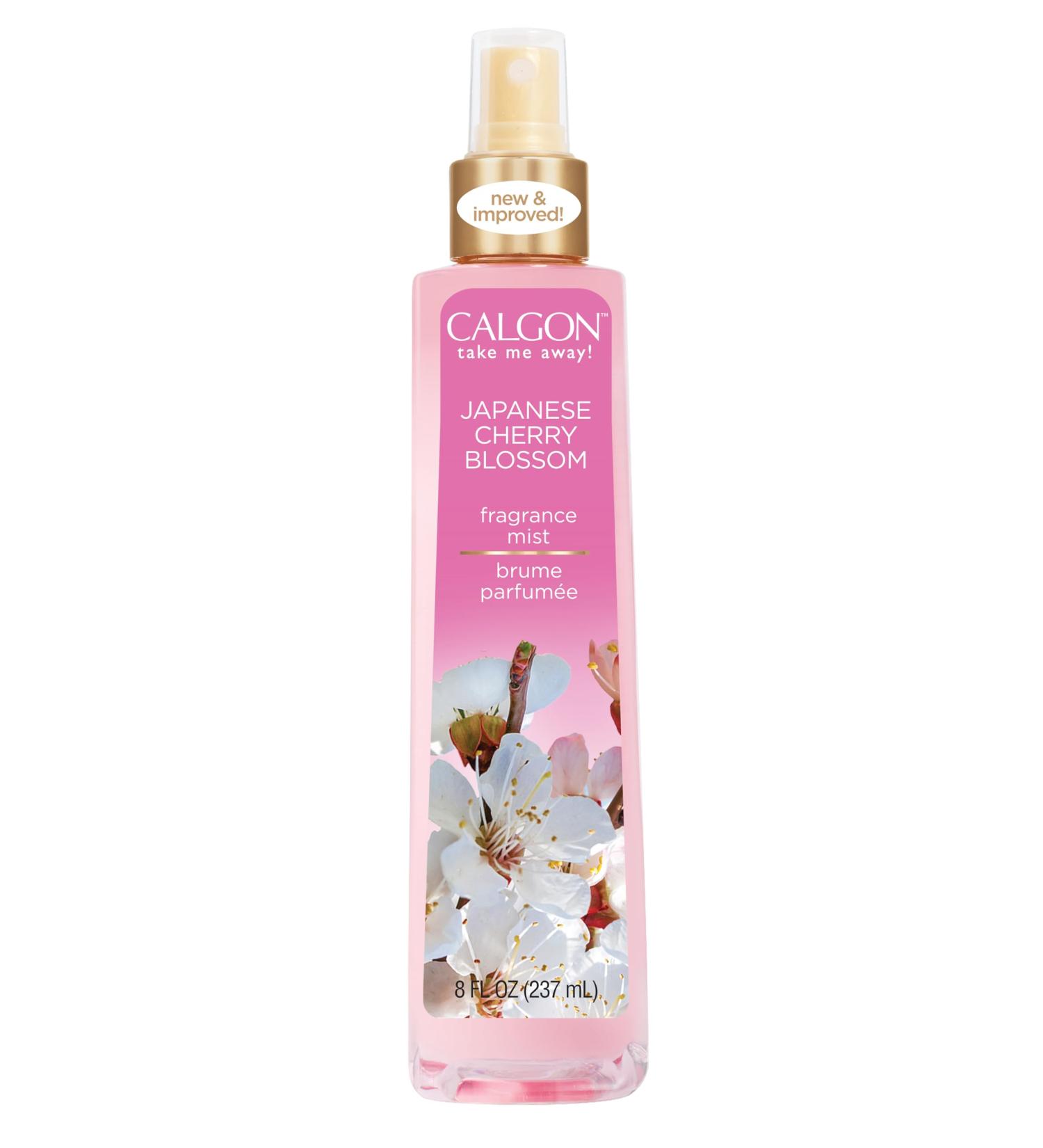 Calgon Fragrance Body Mist (Japanese Cherry Blossom 8-Ounce) - Buy Online on GoSupps.com