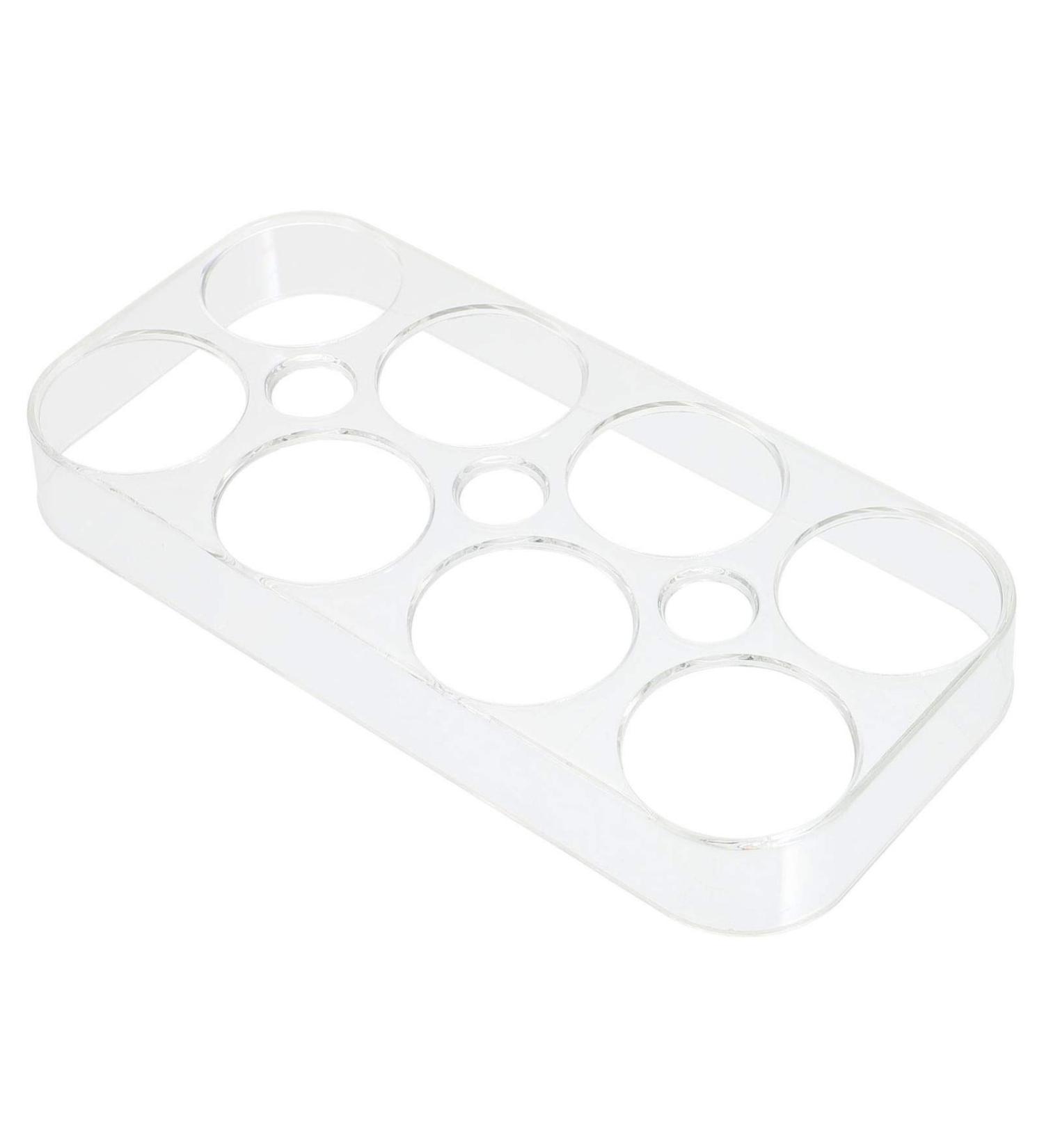 Healeved 3pcs Egg Storage Box Shelf Refrigerator Eggs Fridge Egg Organizer Trays Egg Tray Container Box Food Assorted Colorx3pcs 17.5x8.5x2cmx3pcs - Buy Online on GoSupps.com