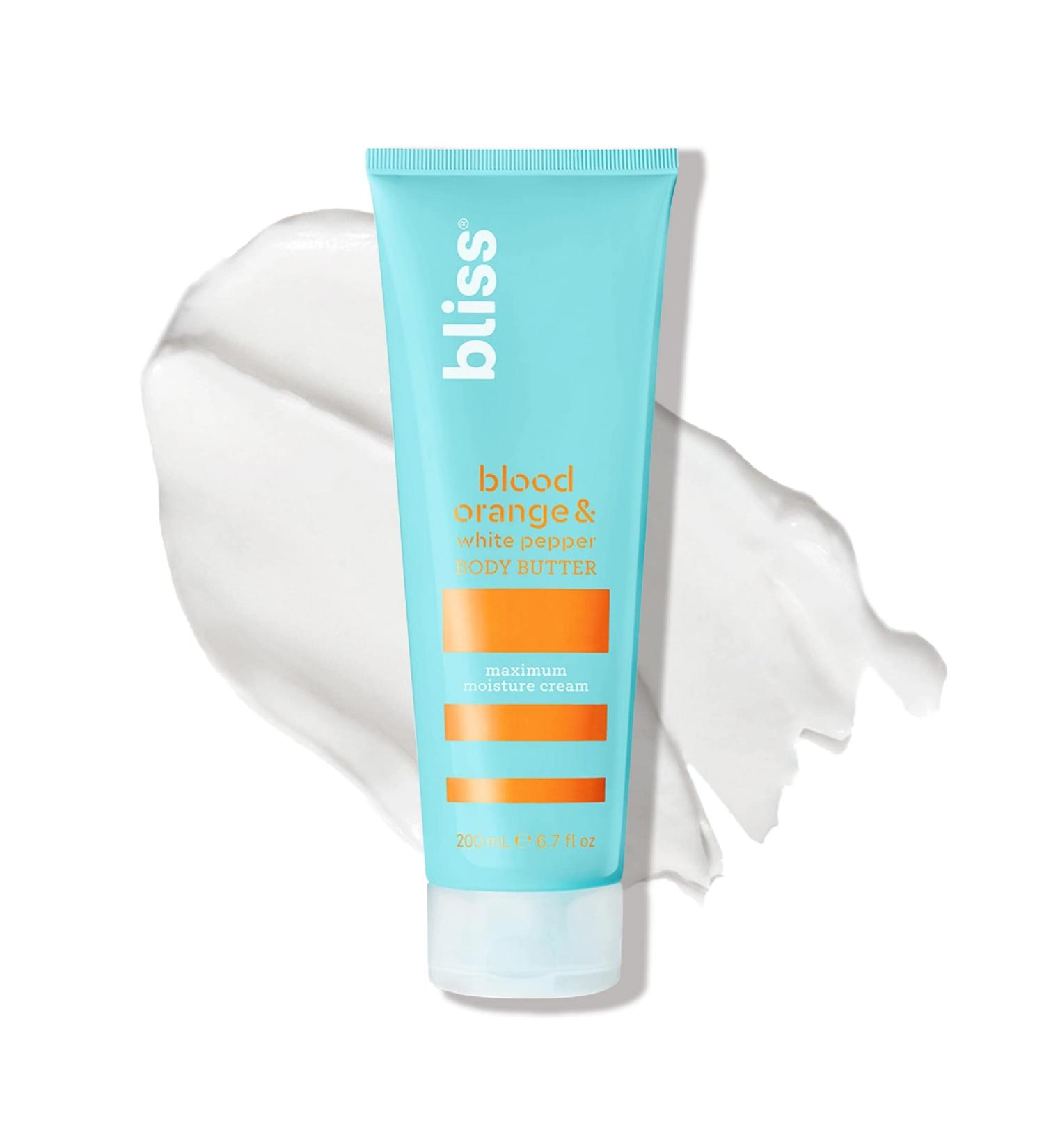 Shop Bliss Blood Orange + White Pepper Body Butter 200ml - Luxurious Hydration for Glowing Skin | International Shipping Available - Buy Online on GoSupps.com