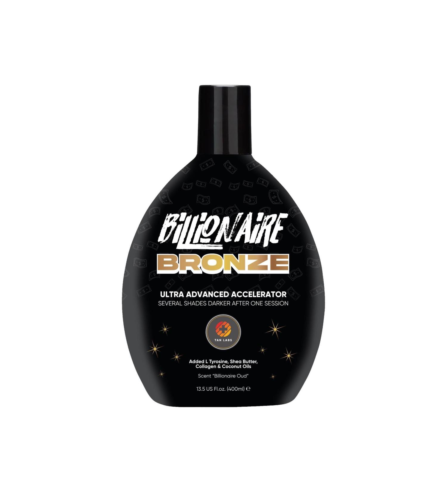 TanLabs Billionaire Bronze - First Oud Scented Tanning Accelerator - Extreme sunbed tanning accelerator Non greasy tan enhancers & accelerators Ultra Advanced Acceleration - 400ml - Buy Online on GoSupps.com