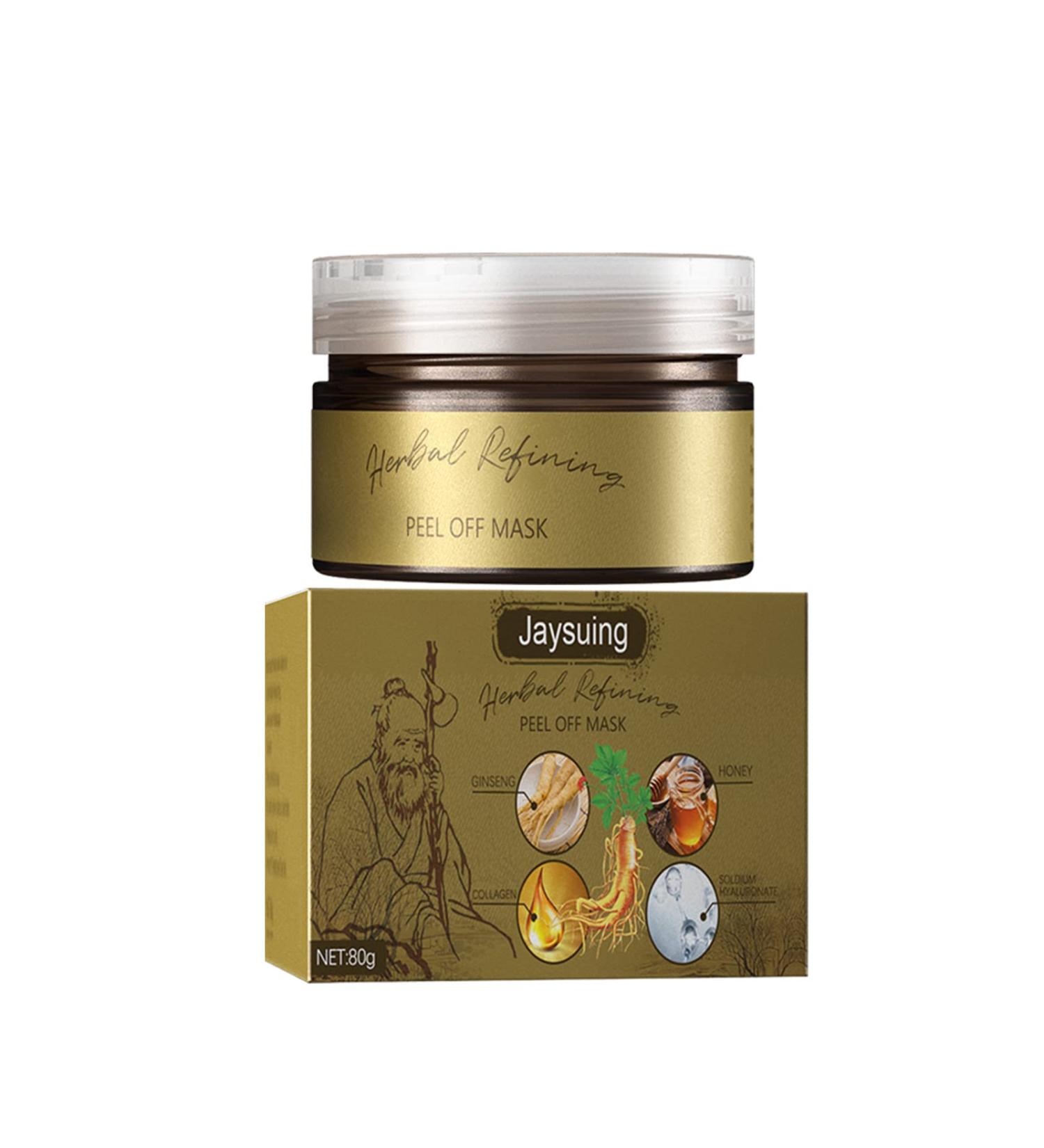 Pro-Herbal Refining Peel-Off Facial Mask | Blackhead Remover and Pore Shrinking Skin Care - 80ml (1PC) - Buy Online on GoSupps.com