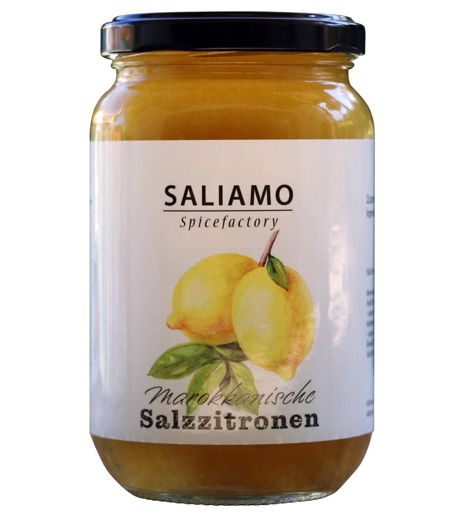 Buy 200g Original Moroccan Pickled Salt Lemons - Authentic African Delicacy for Fish & Meat | Saliamo - Buy Online on GoSupps.com