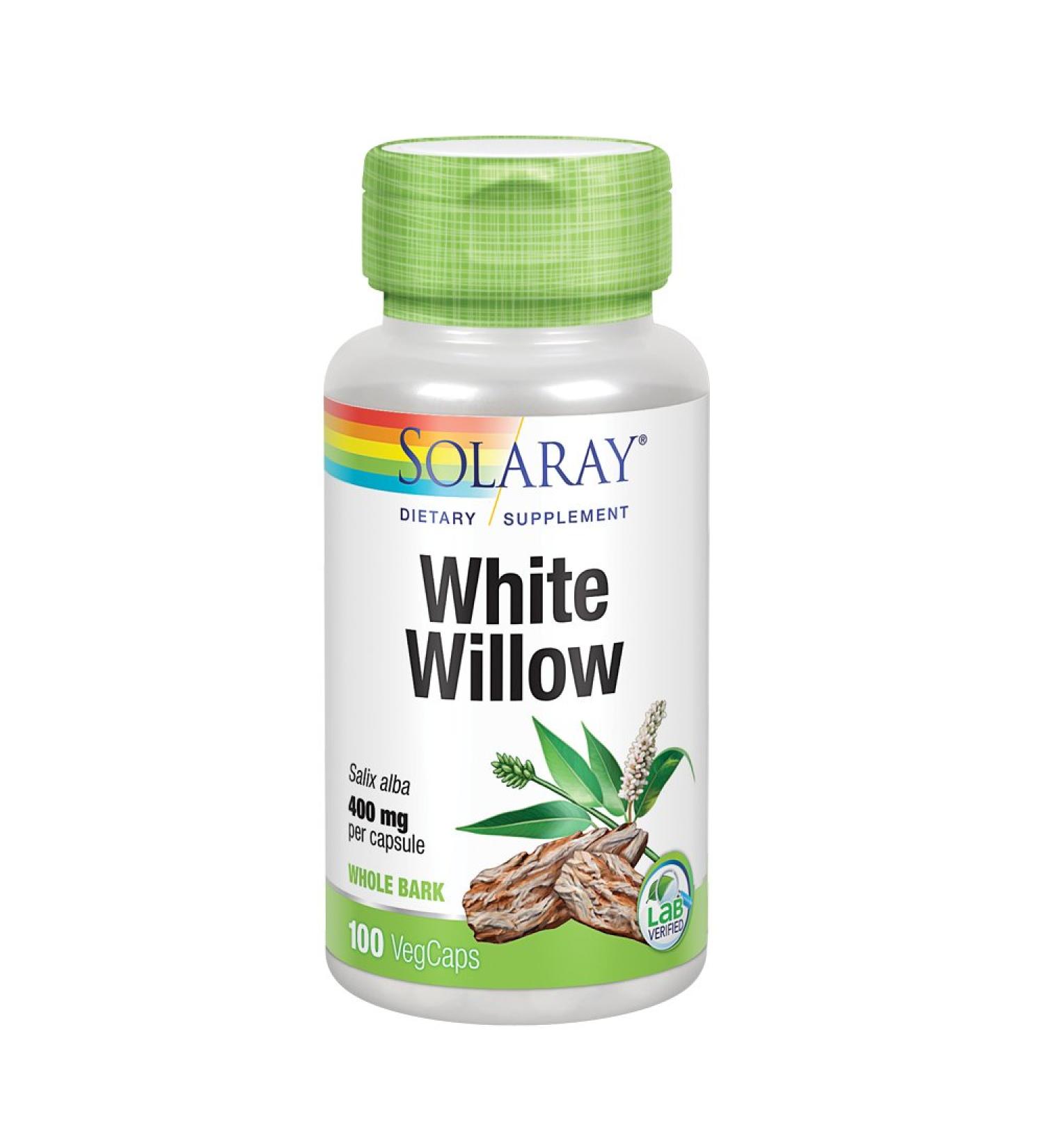 White Willow Bark 100 Capsules
