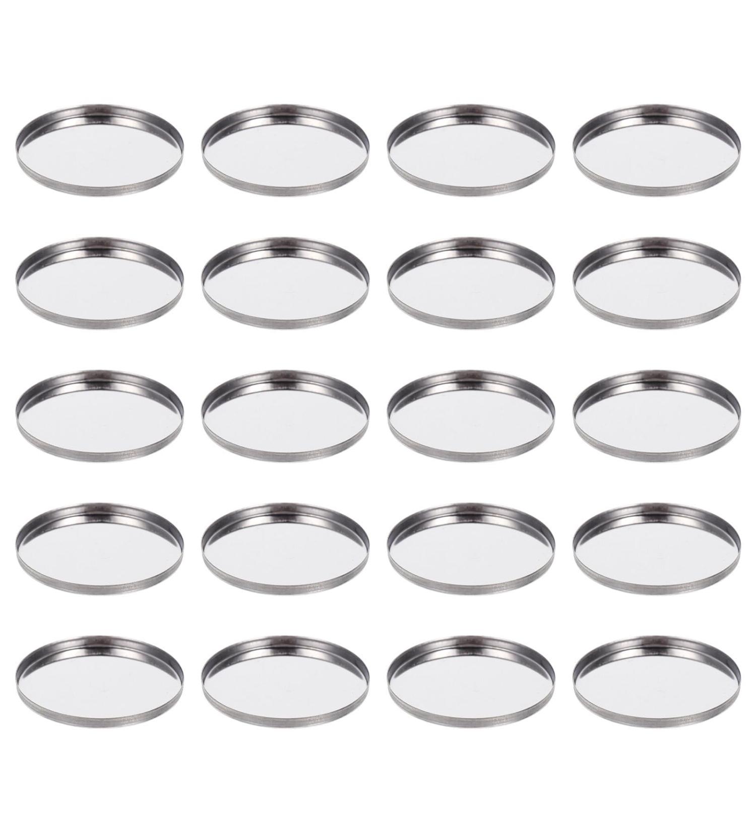 Amosfun Plateaux M talliques Ronds 20 Pi ces 36X3 MM pour Palettes Fards Paupi res Rangement Cosm tique DIY Assiettes Magn tiques pour Maquillage Femme - Buy Online on GoSupps.com