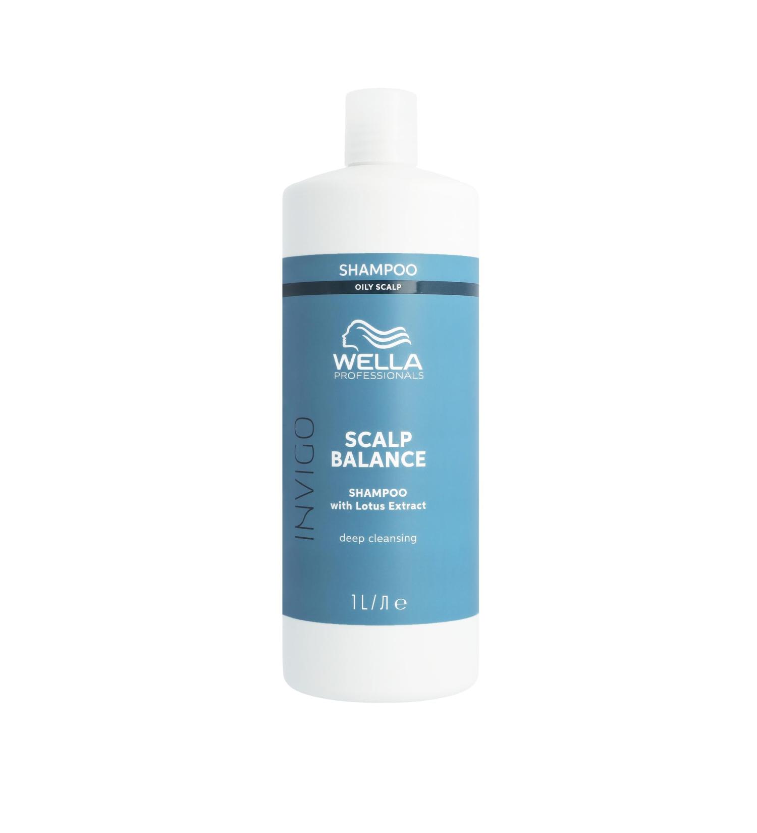 Wella Invigo Scalp Balance Pure Shampoo 1000ml - purifying shampoo - Buy Online on GoSupps.com