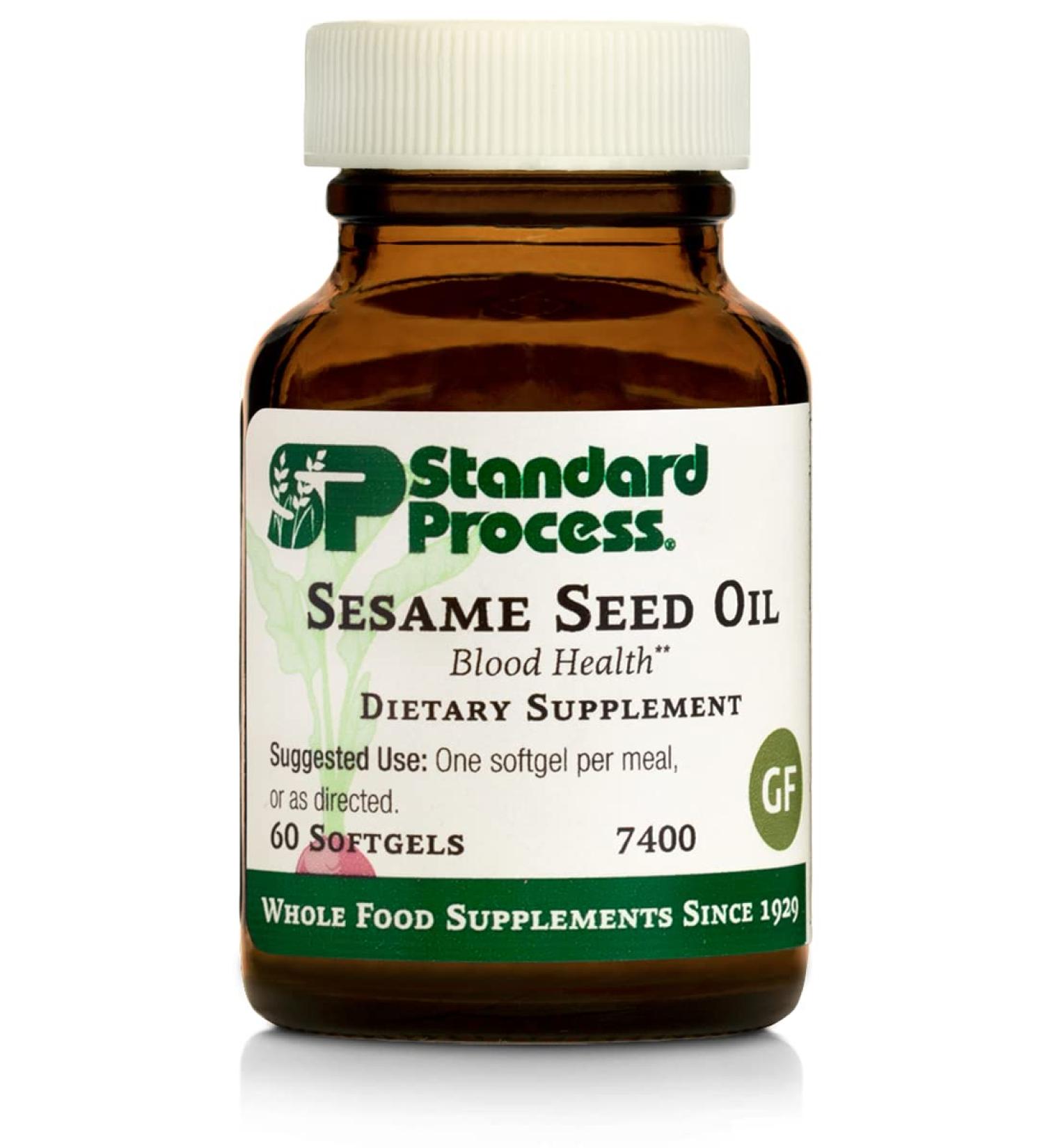 Standard Process Sesame Seed Oil Softgels - Antioxidant & Immune Support Supplement - Buy Online on GoSupps.com