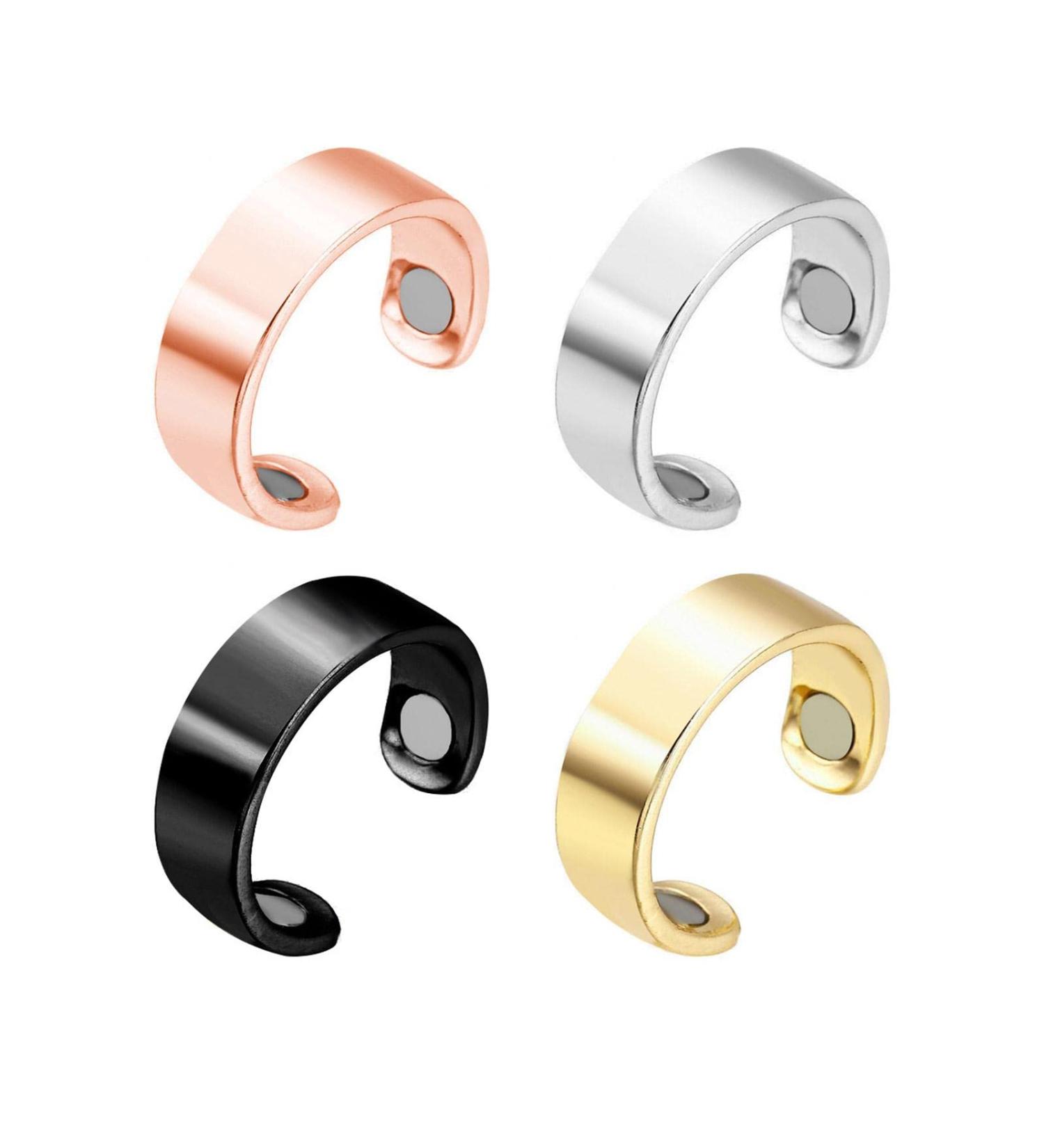 1/4PCs Adjustable Magnetic Copper Rings | Therapeutic Lymphatic Drainage | Men s Health & Wellness - Buy Online on GoSupps.com